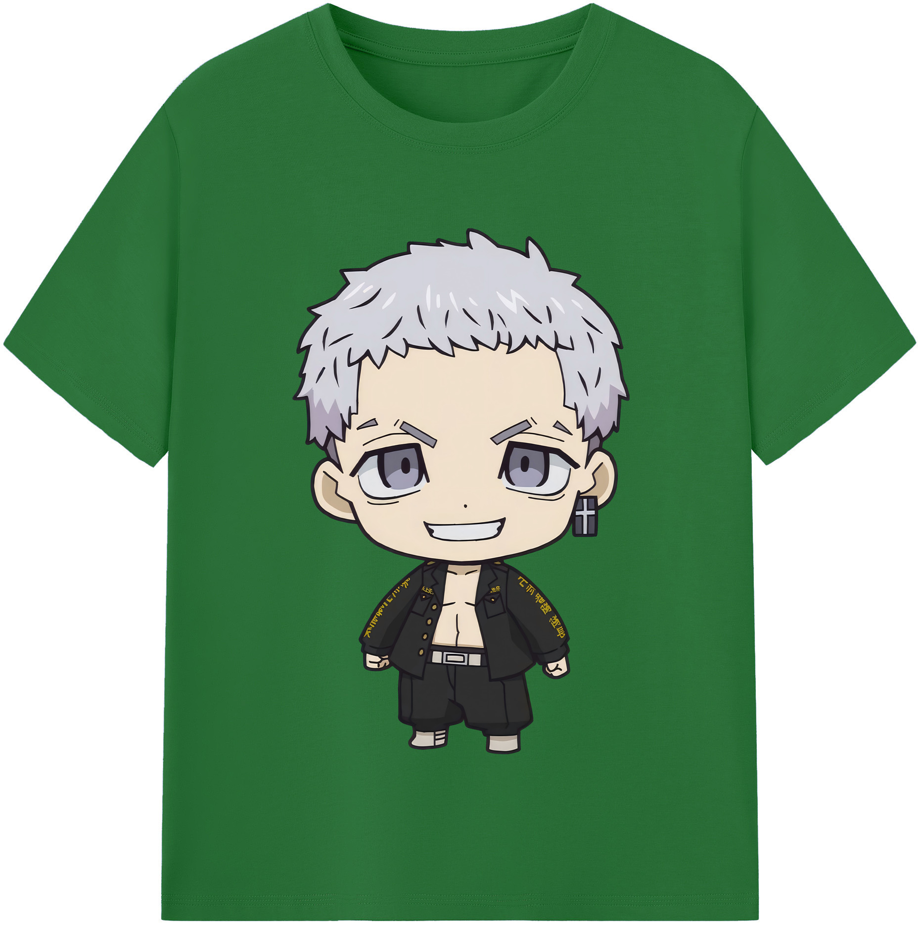 （画像用） 東京リベンジャーズ Tokyo Revengers 綿100％半袖Tシャツ（フロントプリント）