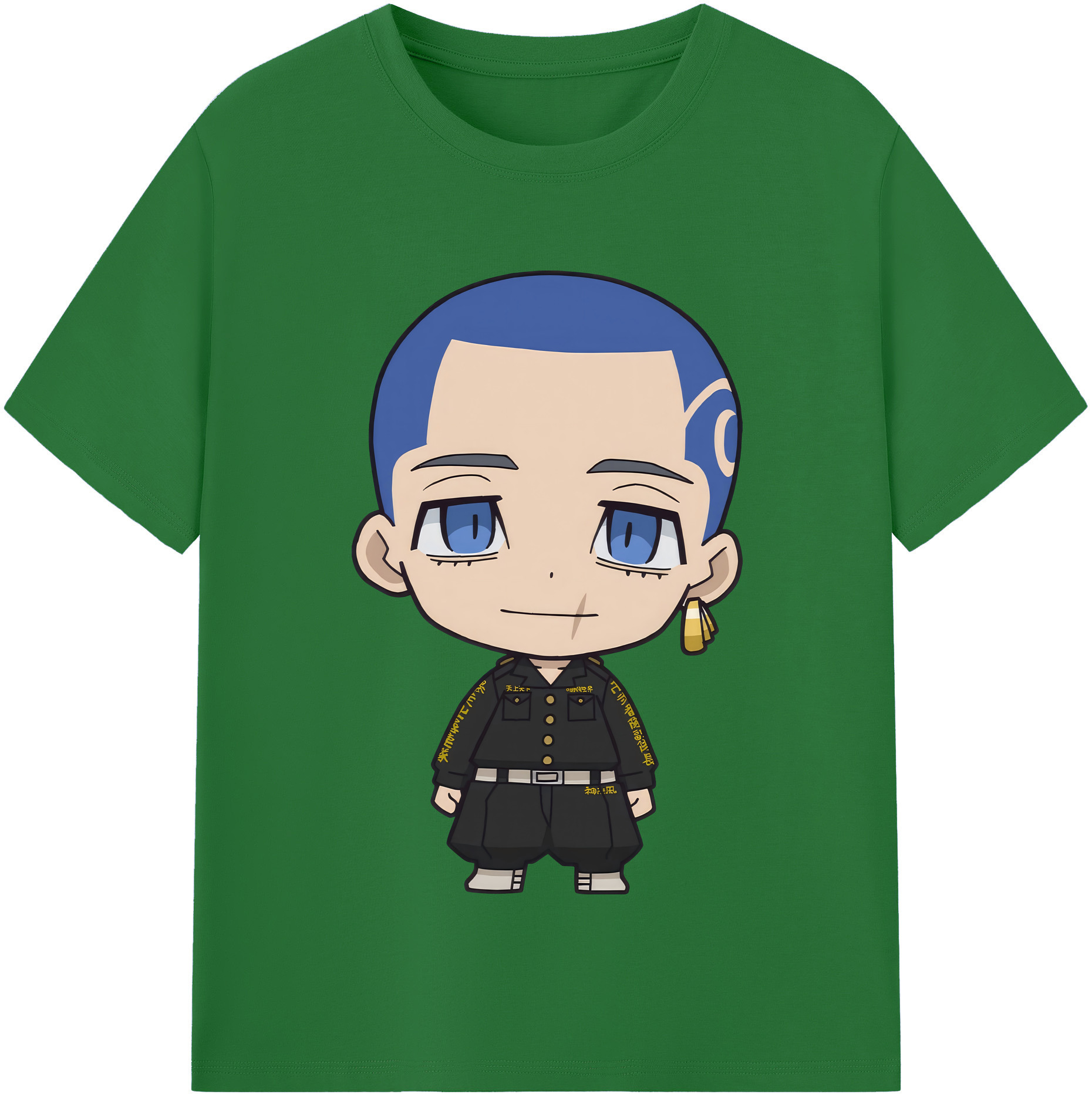 （画像用） 東京リベンジャーズ Tokyo Revengers 綿100％半袖Tシャツ（フロントプリント）
