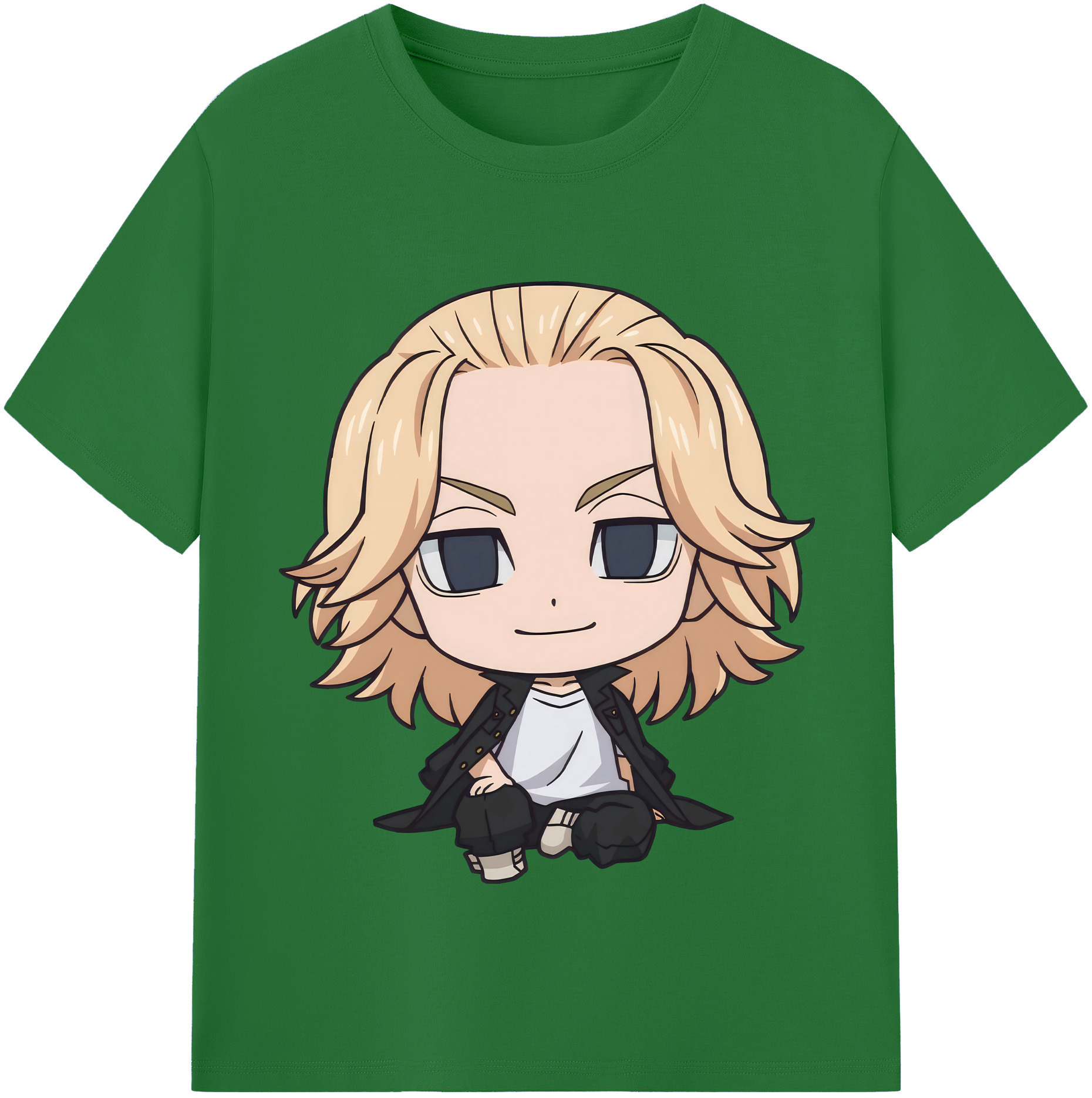 （画像用） 東京リベンジャーズ Tokyo Revengers 綿100％半袖Tシャツ（フロントプリント）