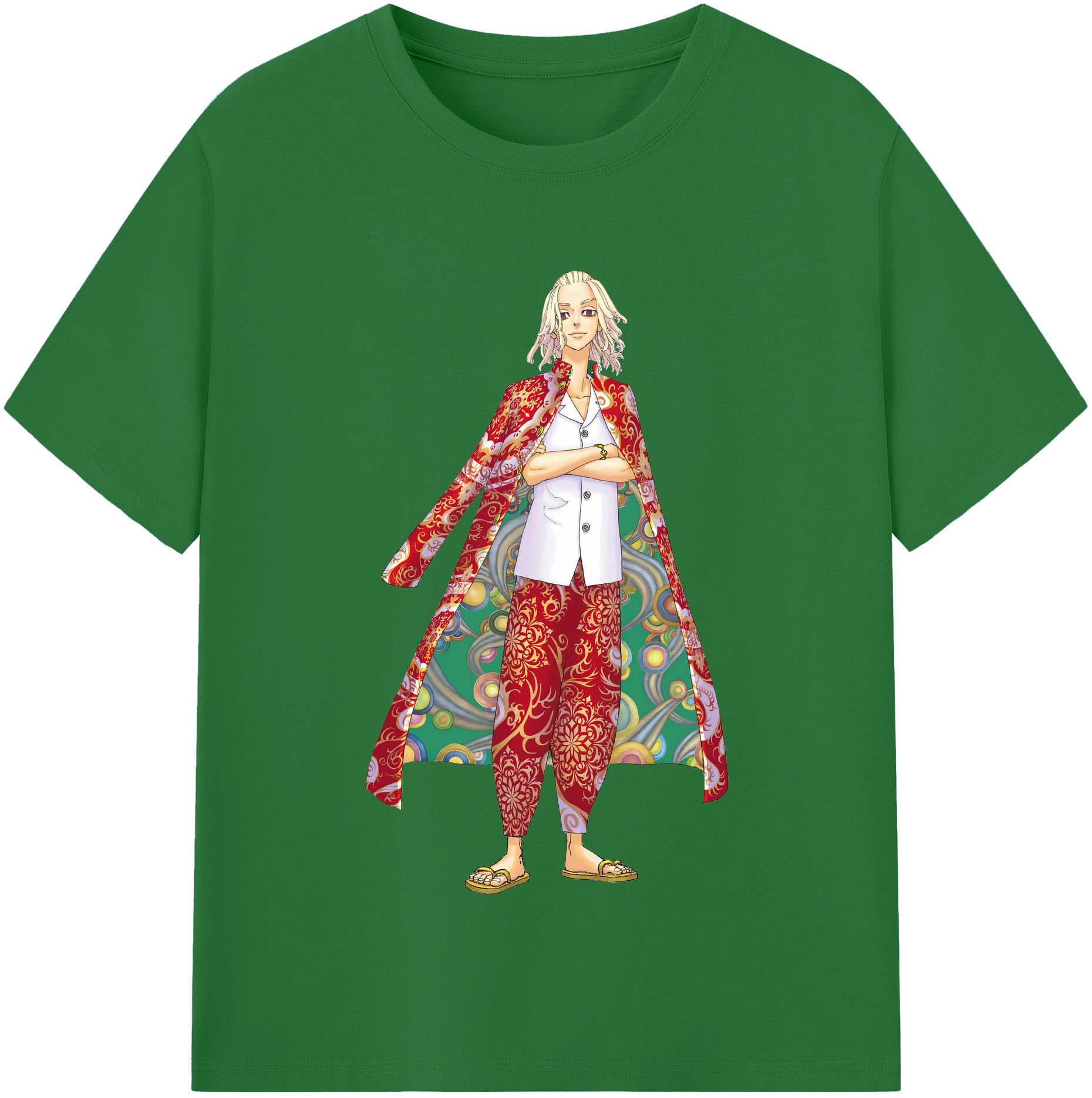 （画像用） 東京リベンジャーズ Tokyo Revengers 綿100％半袖Tシャツ（フロントプリント）