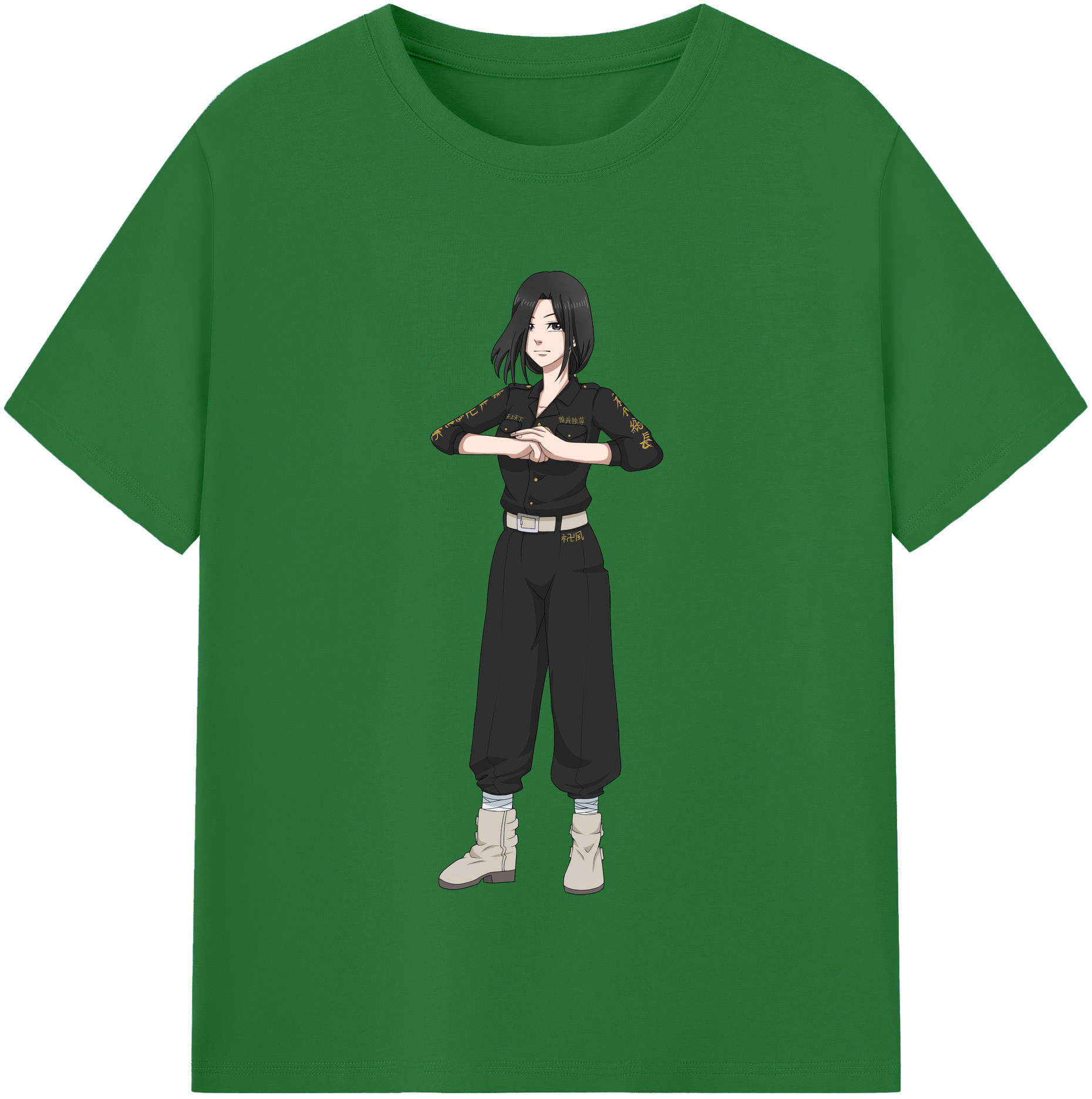 （画像用） 東京リベンジャーズ Tokyo Revengers 綿100％半袖Tシャツ（フロントプリント）
