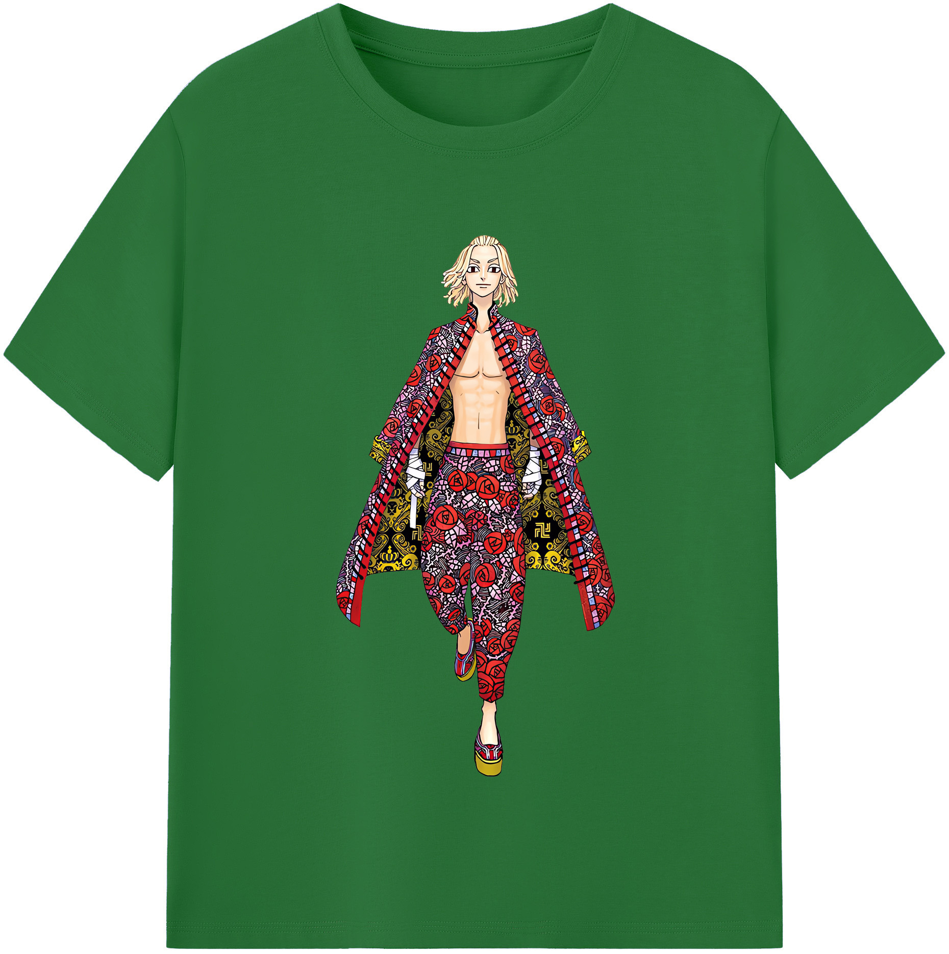（画像用） 東京リベンジャーズ Tokyo Revengers 綿100％半袖Tシャツ（フロントプリント）