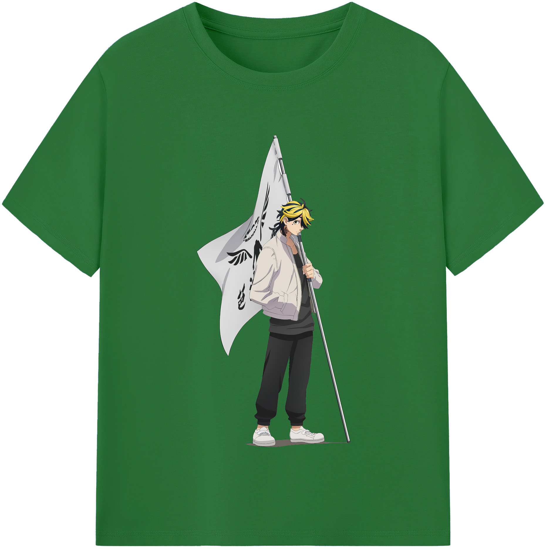 （画像用） 東京リベンジャーズ Tokyo Revengers 綿100％半袖Tシャツ（フロントプリント）