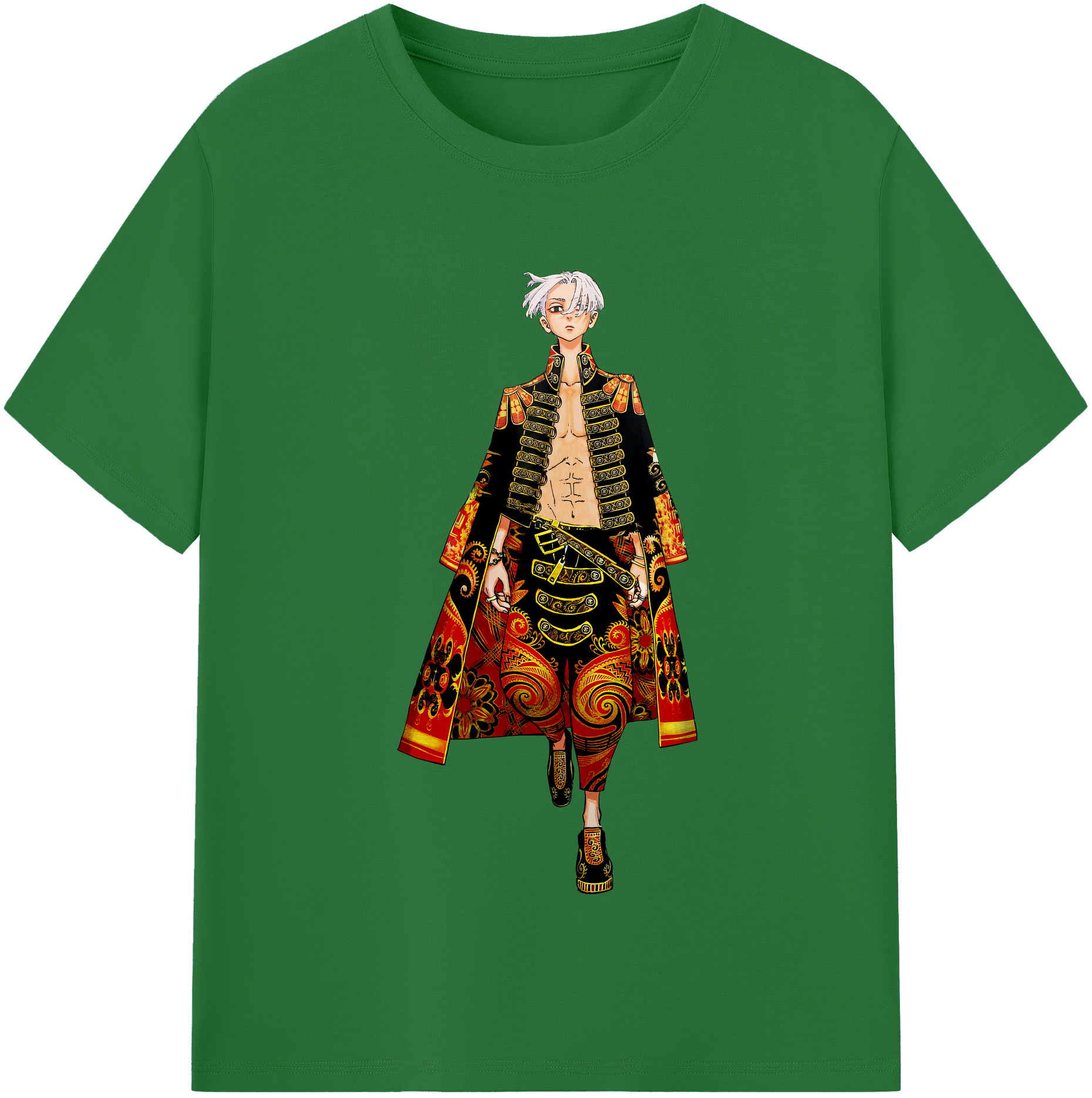 （画像用） 東京リベンジャーズ Tokyo Revengers 綿100％半袖Tシャツ（フロントプリント）