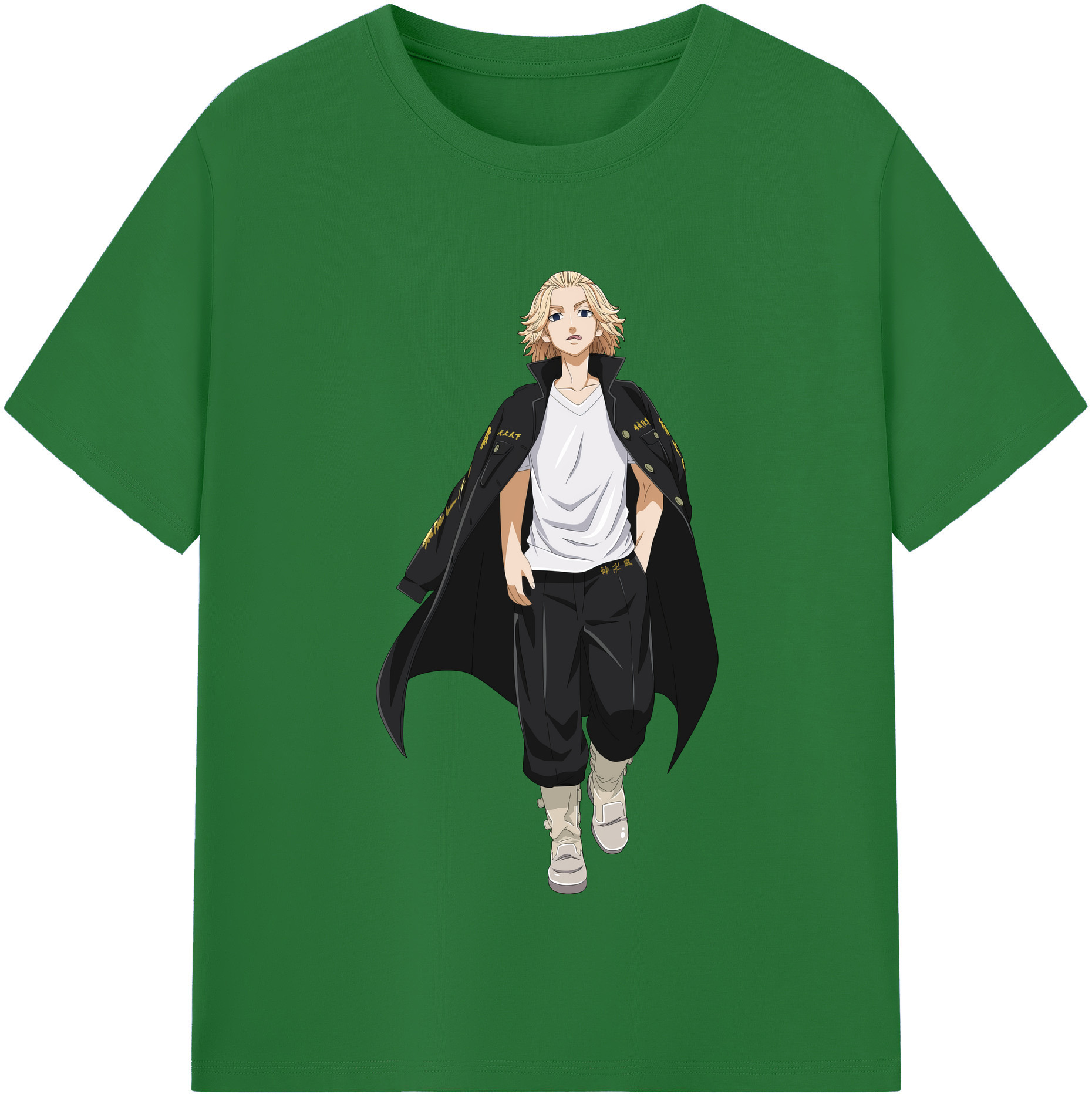 （画像用） 東京リベンジャーズ Tokyo Revengers 綿100％半袖Tシャツ（フロントプリント）