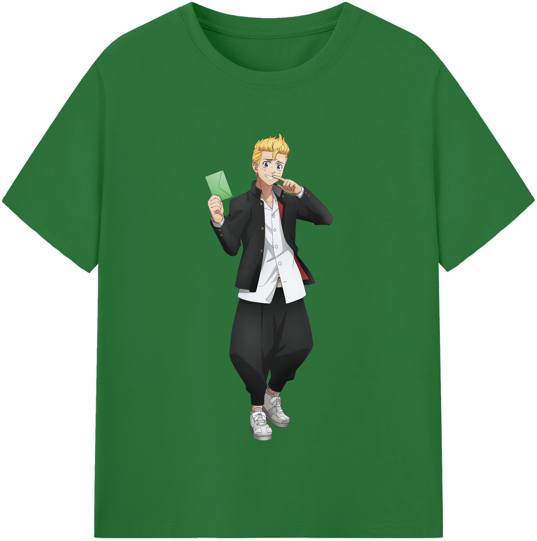 （画像用） 東京リベンジャーズ Tokyo Revengers 綿100％半袖Tシャツ（フロントプリント）