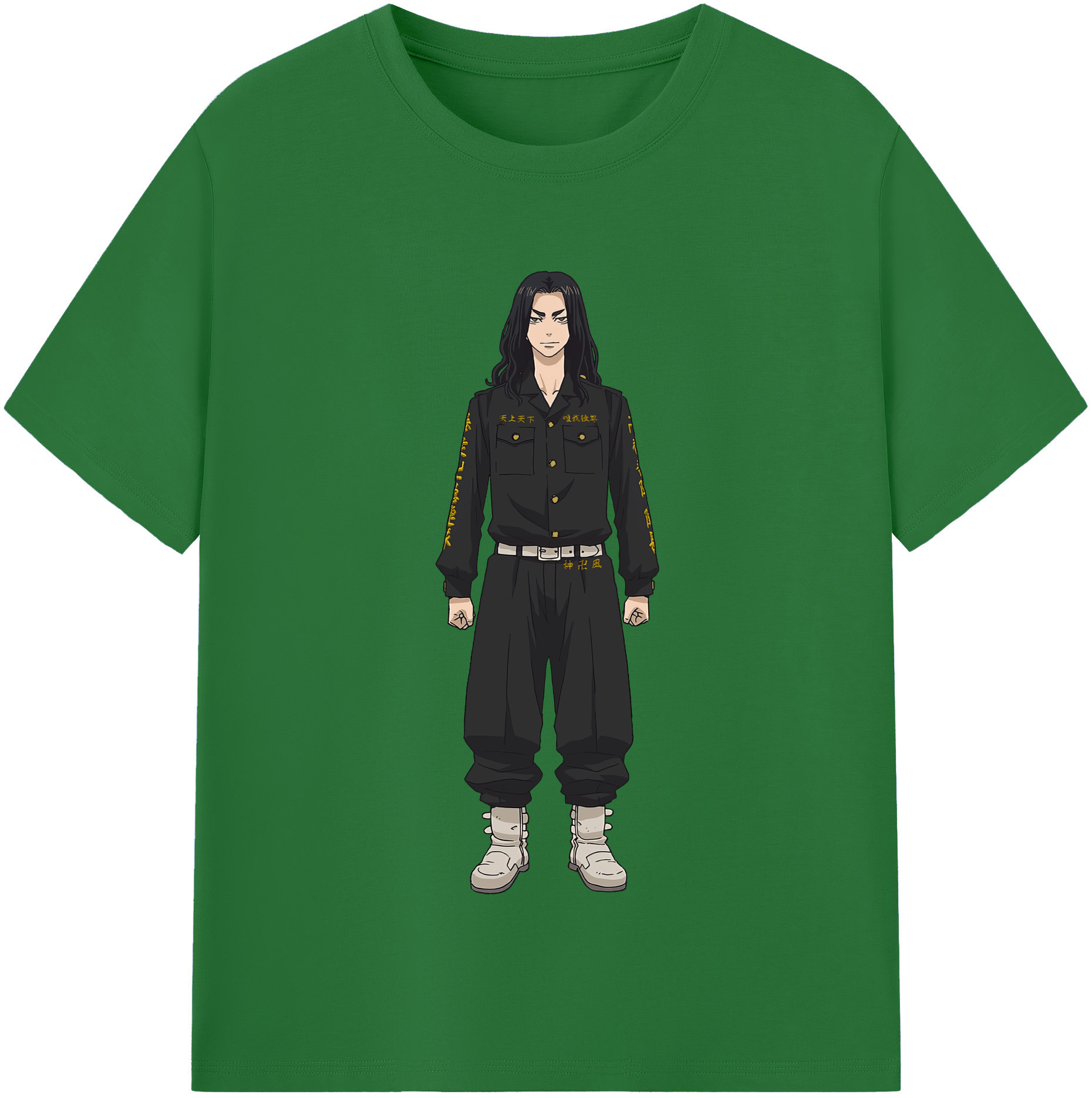 （画像用） 東京リベンジャーズ Tokyo Revengers 綿100％半袖Tシャツ（フロントプリント）