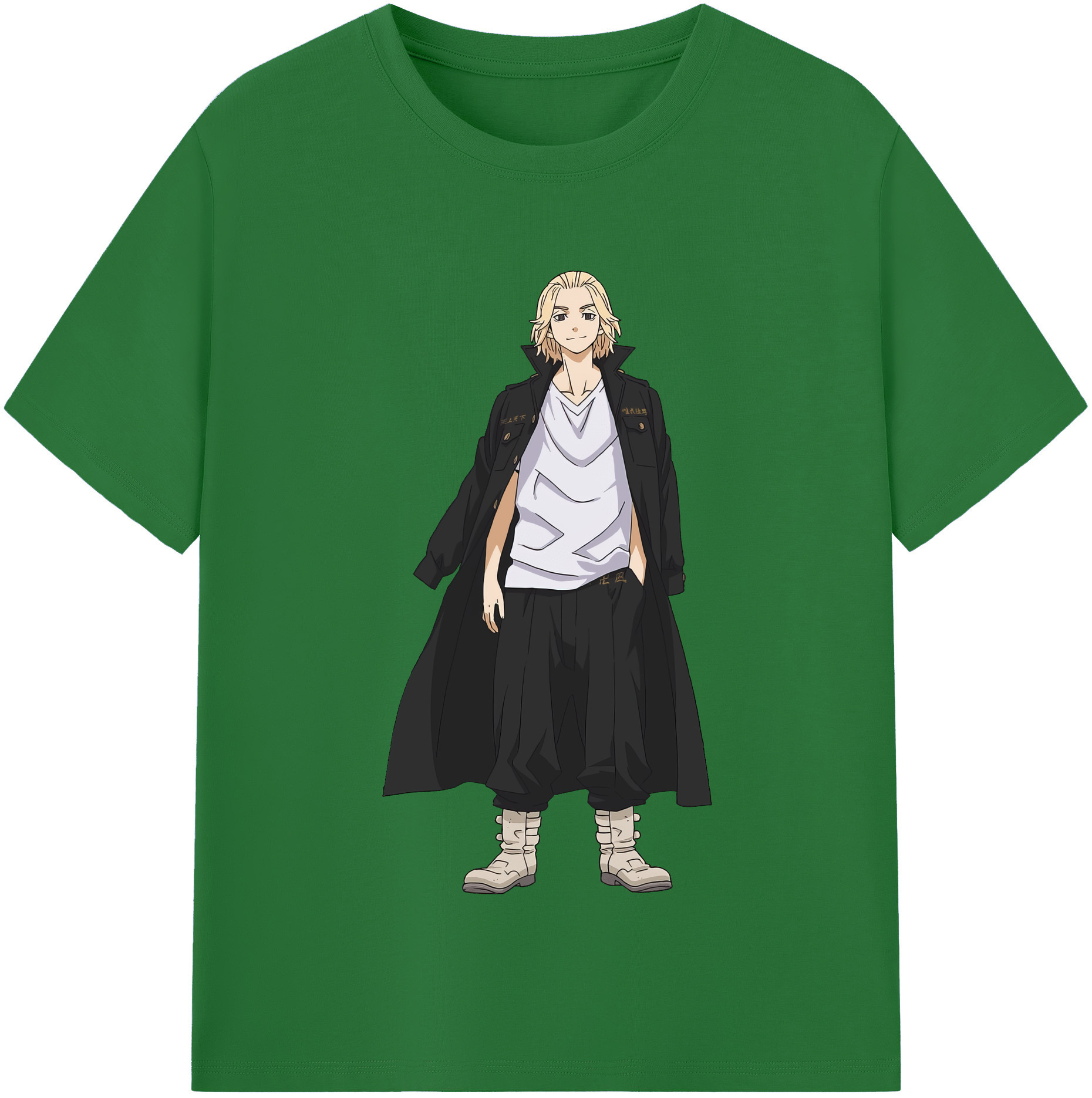 （画像用） 東京リベンジャーズ Tokyo Revengers 綿100％半袖Tシャツ（フロントプリント）