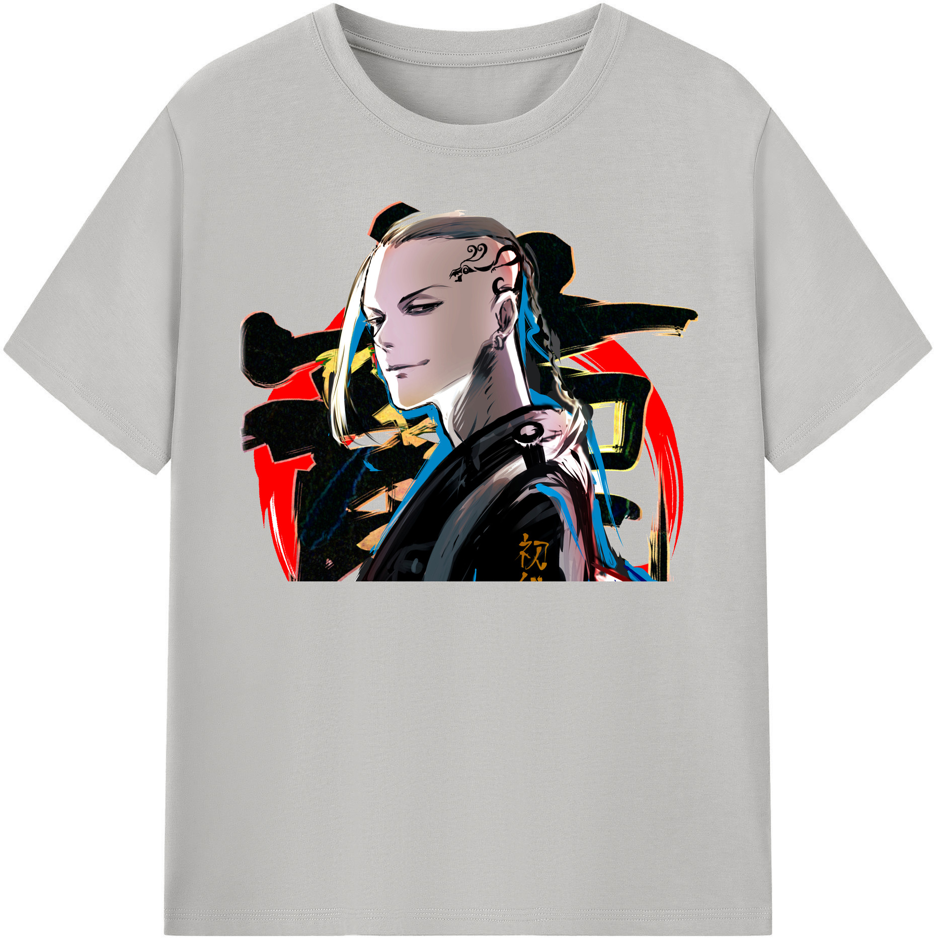 （画像用） 東京リベンジャーズ Tokyo Revengers 綿100％半袖Tシャツ（フロントプリント）