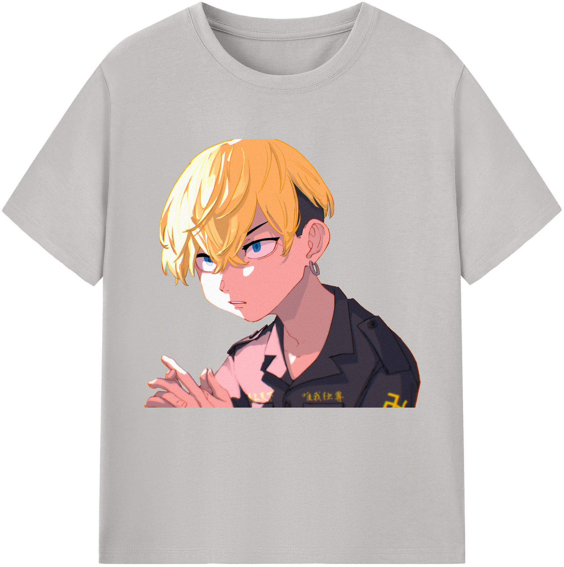 （画像用） 東京リベンジャーズ Tokyo Revengers 綿100％半袖Tシャツ（フロントプリント）