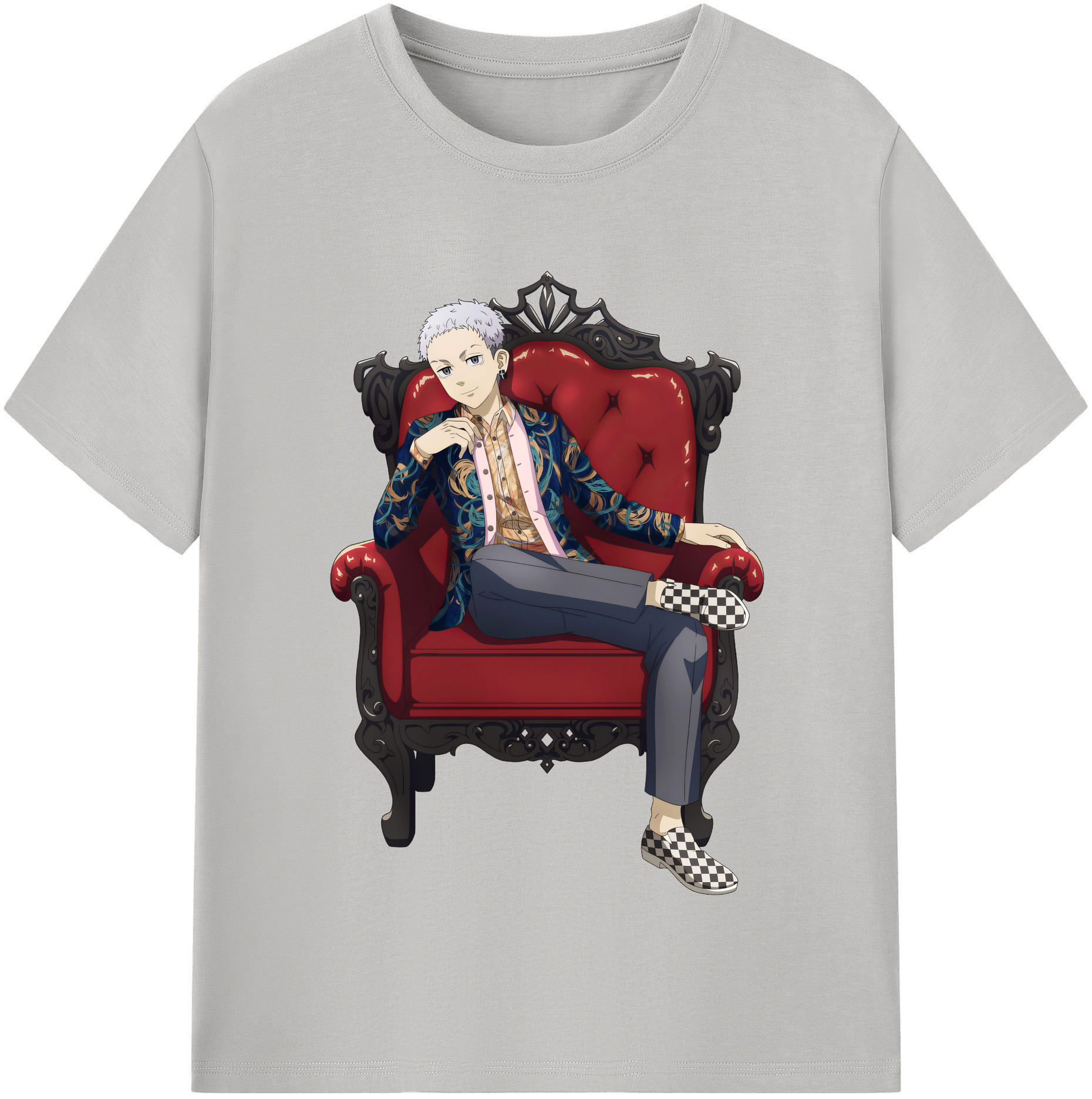 （画像用） 東京リベンジャーズ Tokyo Revengers 綿100％半袖Tシャツ（フロントプリント）