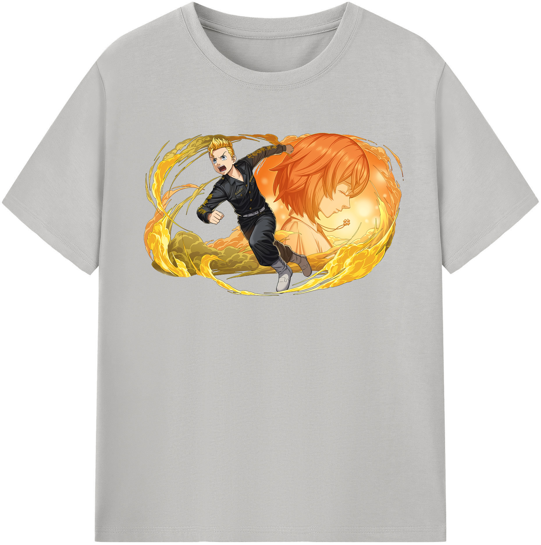 （画像用） 東京リベンジャーズ Tokyo Revengers 綿100％半袖Tシャツ（フロントプリント）