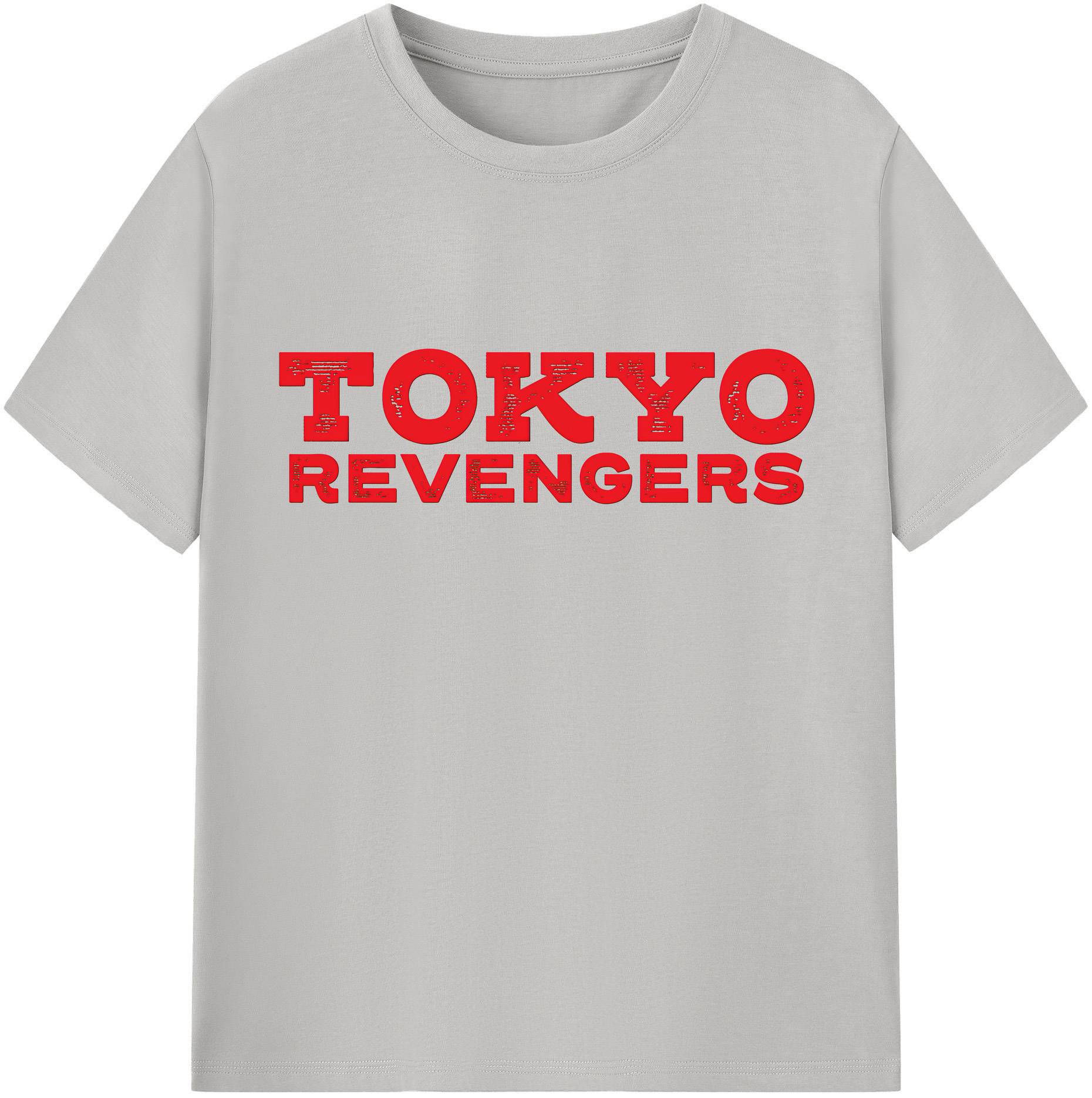 （画像用） 東京リベンジャーズ Tokyo Revengers 綿100％半袖Tシャツ（フロントプリント）
