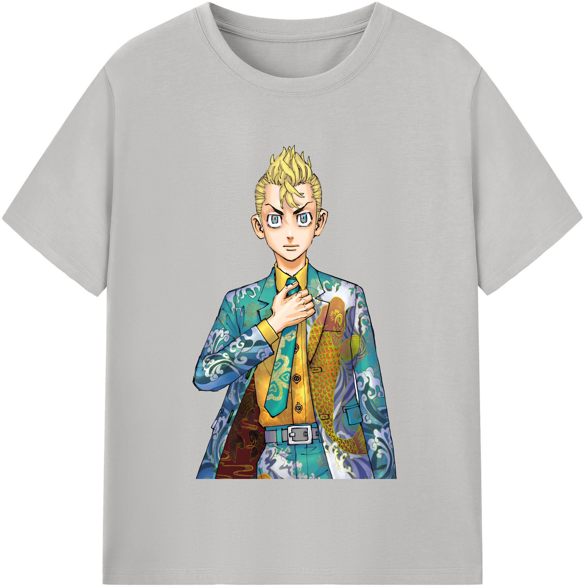（画像用） 東京リベンジャーズ Tokyo Revengers 綿100％半袖Tシャツ（フロントプリント）