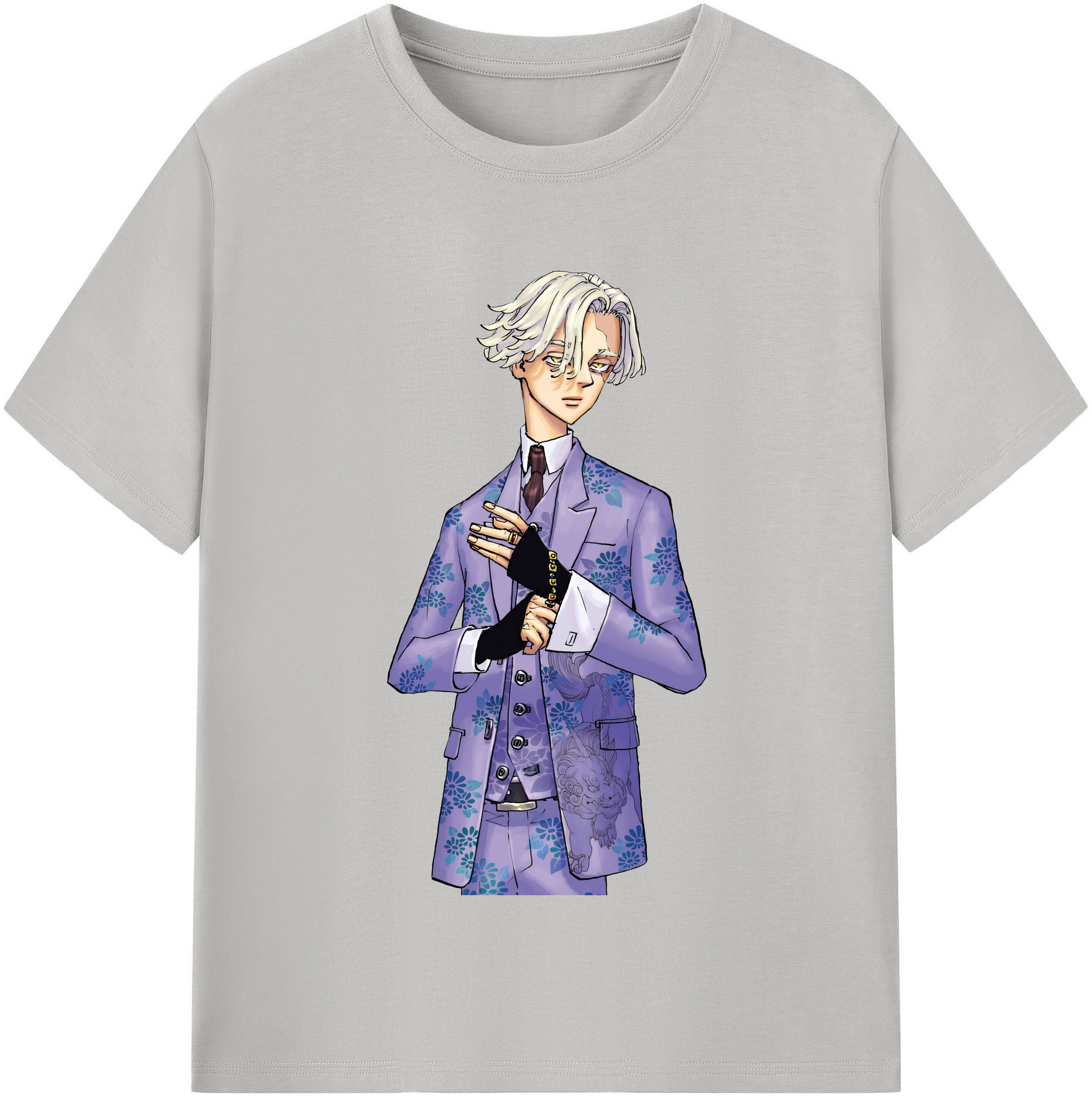 （画像用） 東京リベンジャーズ Tokyo Revengers 綿100％半袖Tシャツ（フロントプリント）