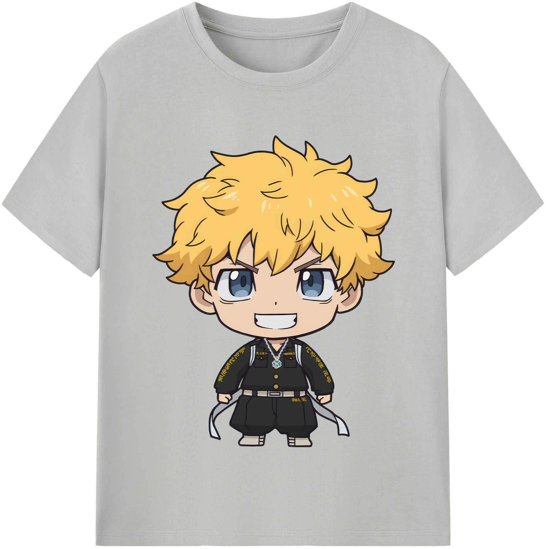 （画像用） 東京リベンジャーズ Tokyo Revengers 綿100％半袖Tシャツ（フロントプリント）