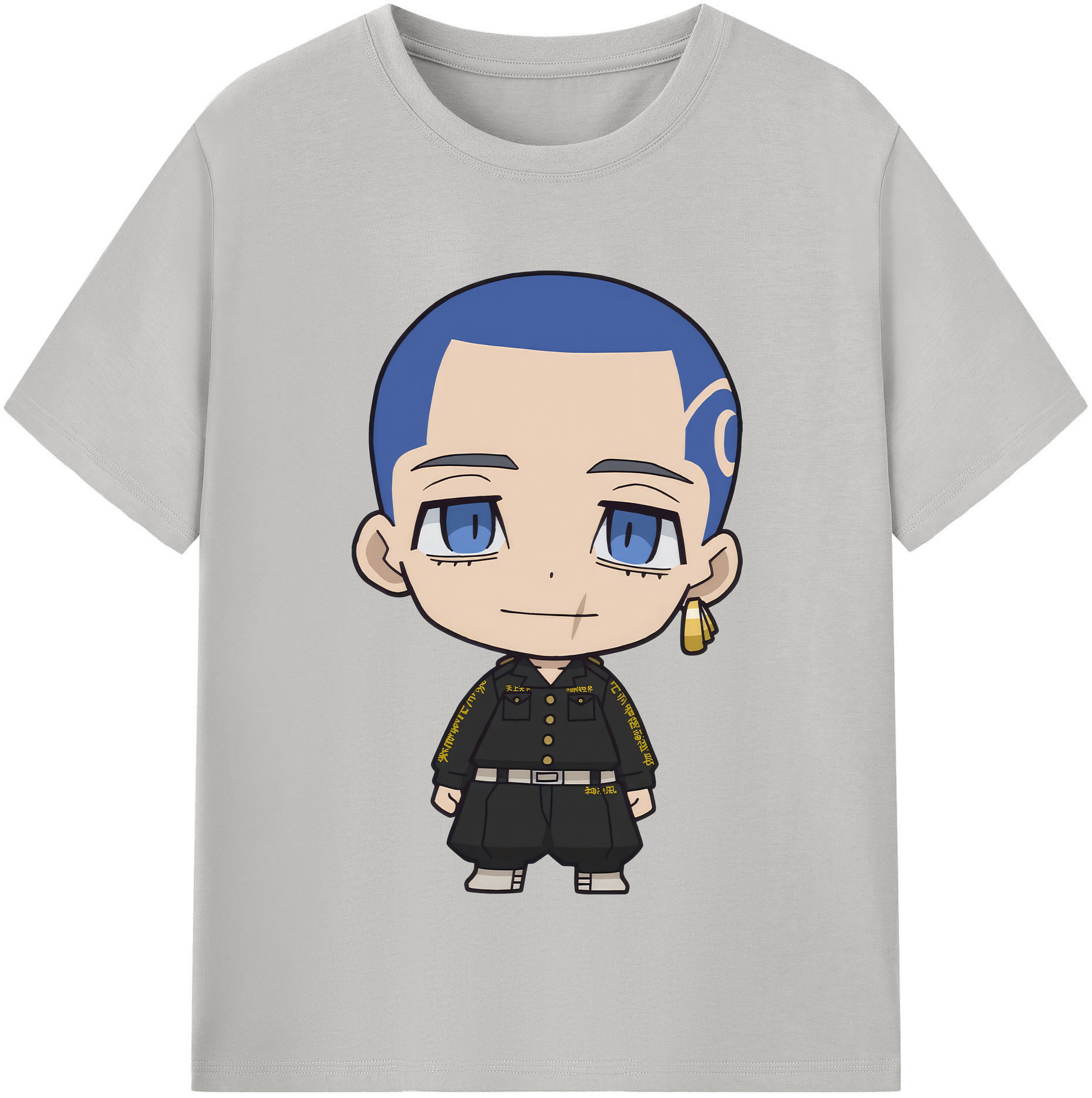 （画像用） 東京リベンジャーズ Tokyo Revengers 綿100％半袖Tシャツ（フロントプリント）