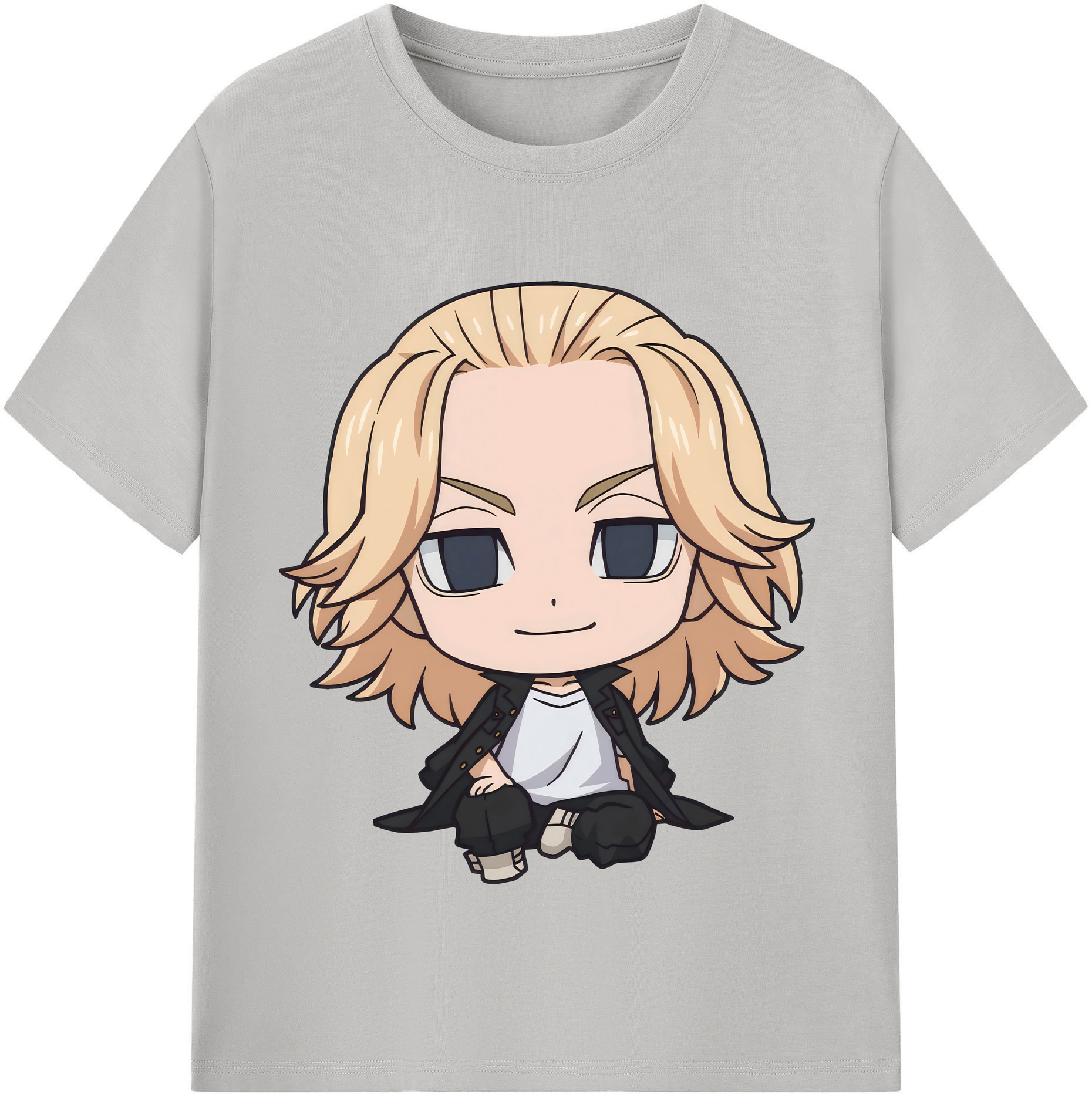（画像用） 東京リベンジャーズ Tokyo Revengers 綿100％半袖Tシャツ（フロントプリント）