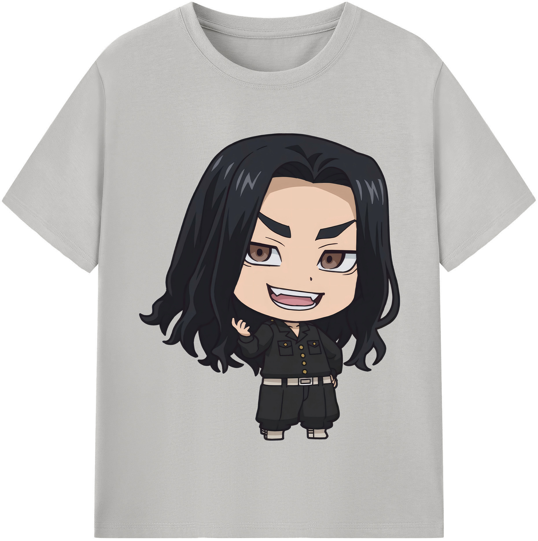 （画像用） 東京リベンジャーズ Tokyo Revengers 綿100％半袖Tシャツ（フロントプリント）