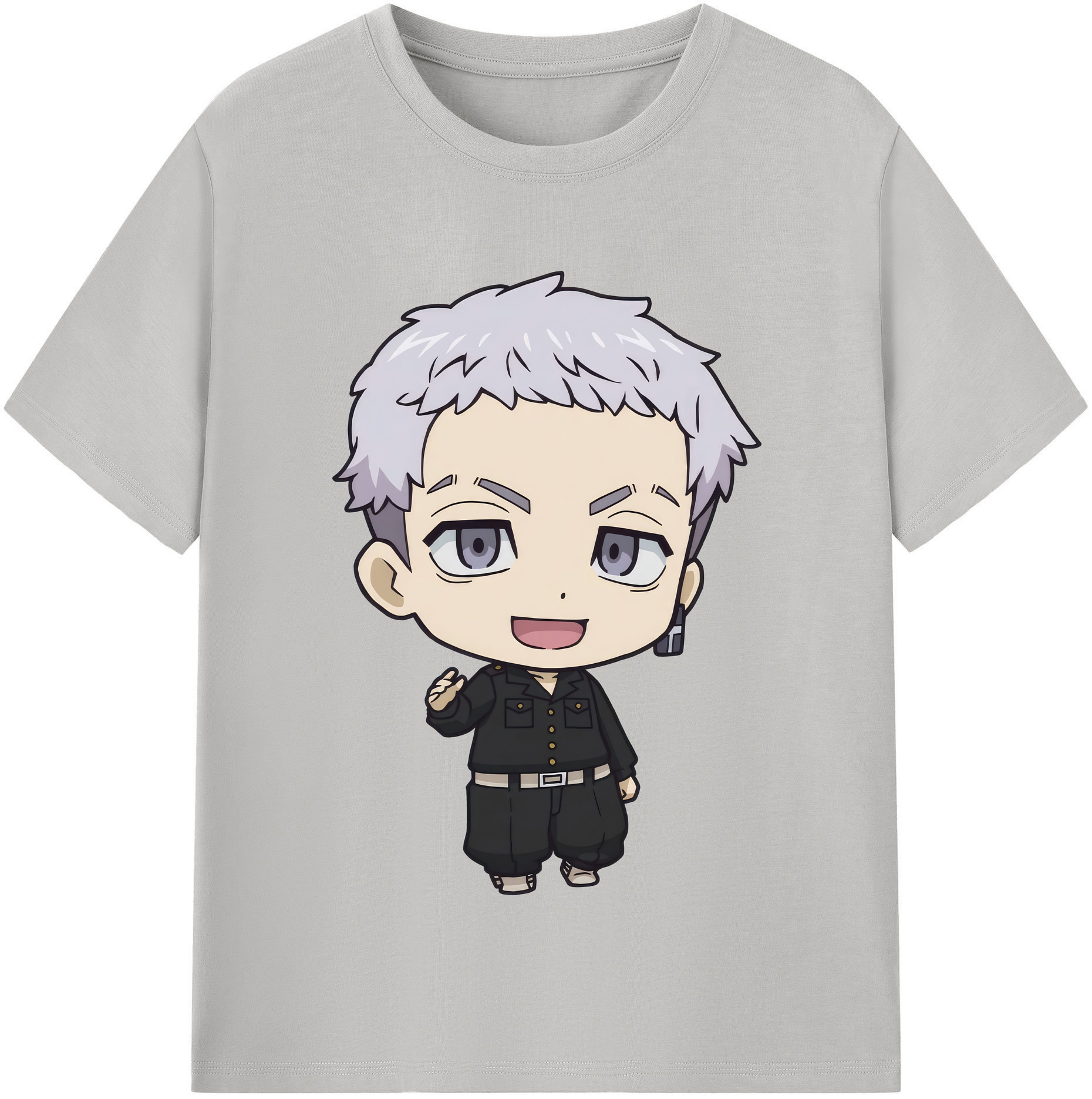 （画像用） 東京リベンジャーズ Tokyo Revengers 綿100％半袖Tシャツ（フロントプリント）