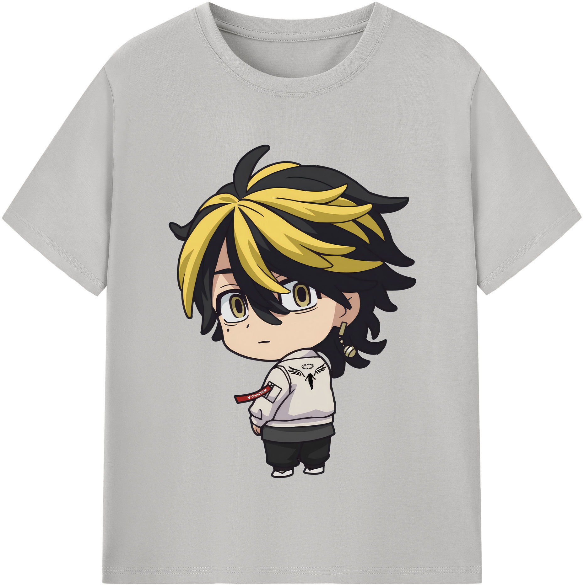 （画像用） 東京リベンジャーズ Tokyo Revengers 綿100％半袖Tシャツ（フロントプリント）