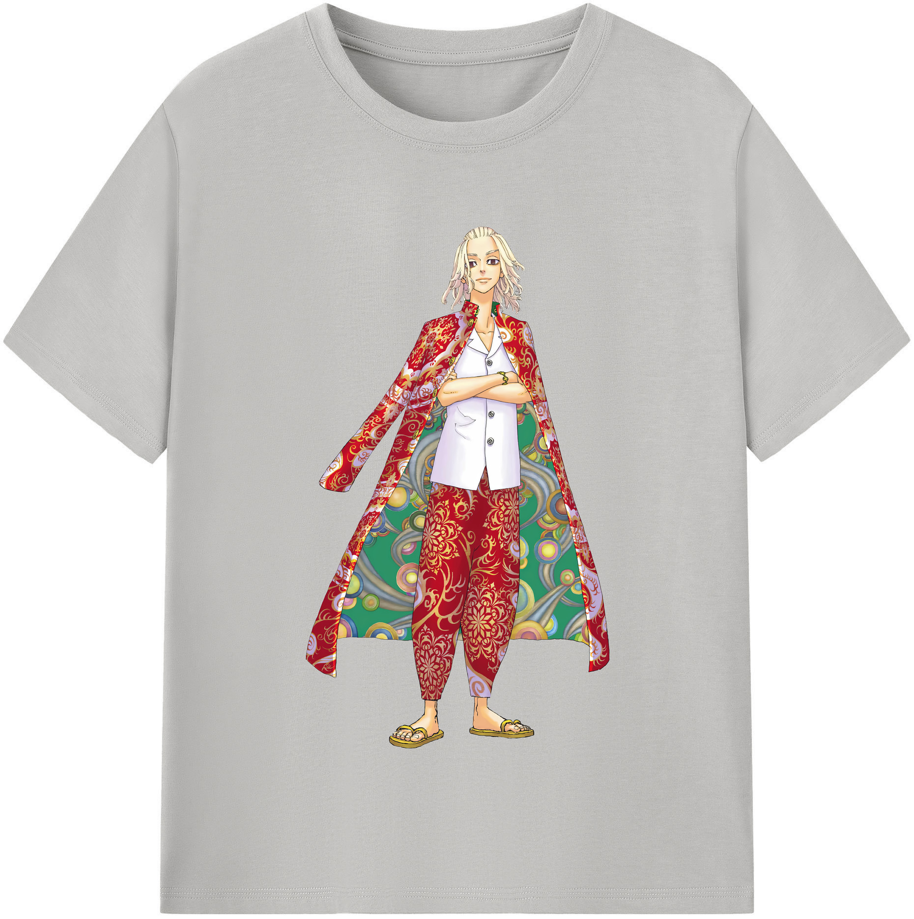 （画像用） 東京リベンジャーズ Tokyo Revengers 綿100％半袖Tシャツ（フロントプリント）