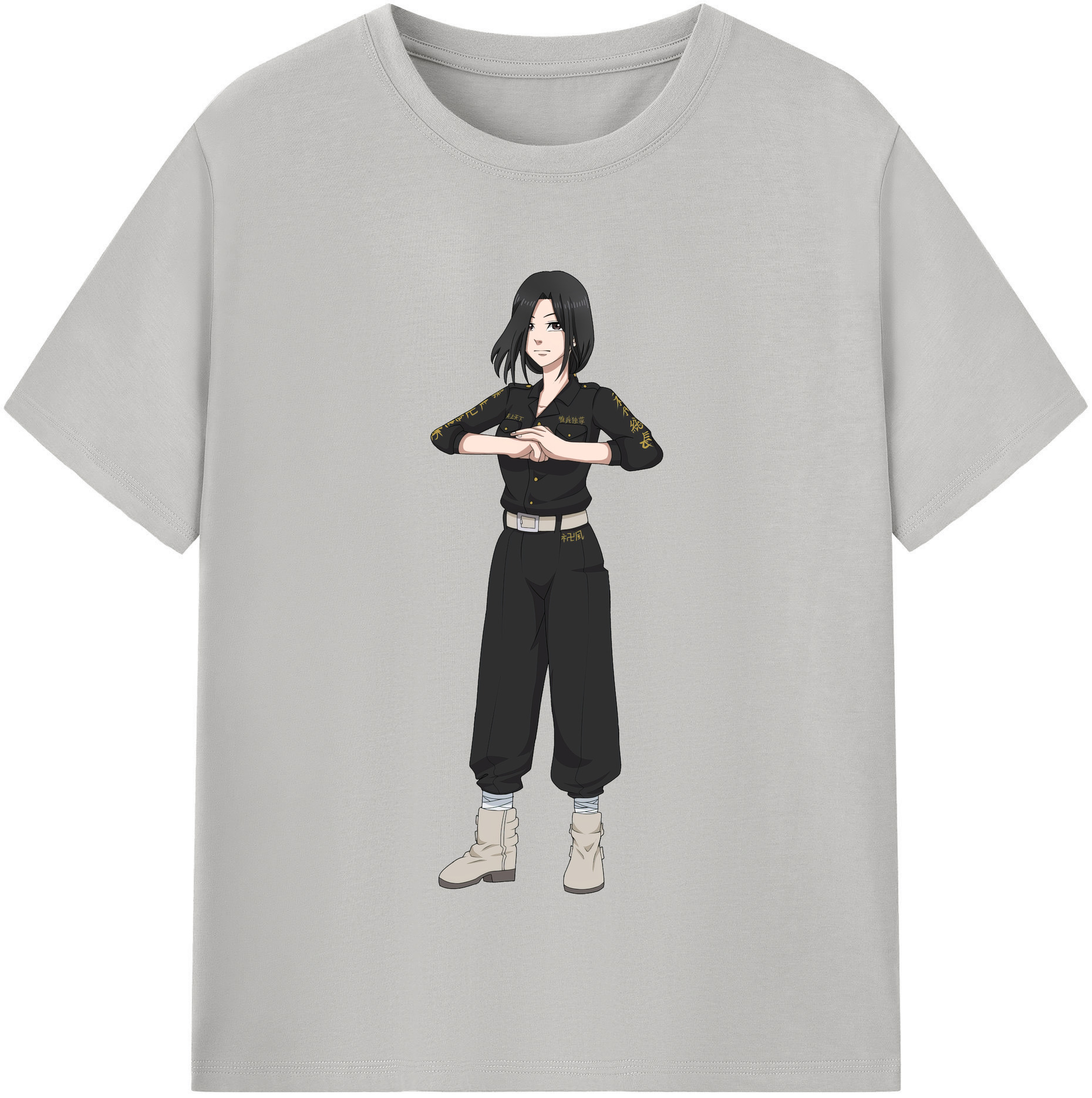 （画像用） 東京リベンジャーズ Tokyo Revengers 綿100％半袖Tシャツ（フロントプリント）