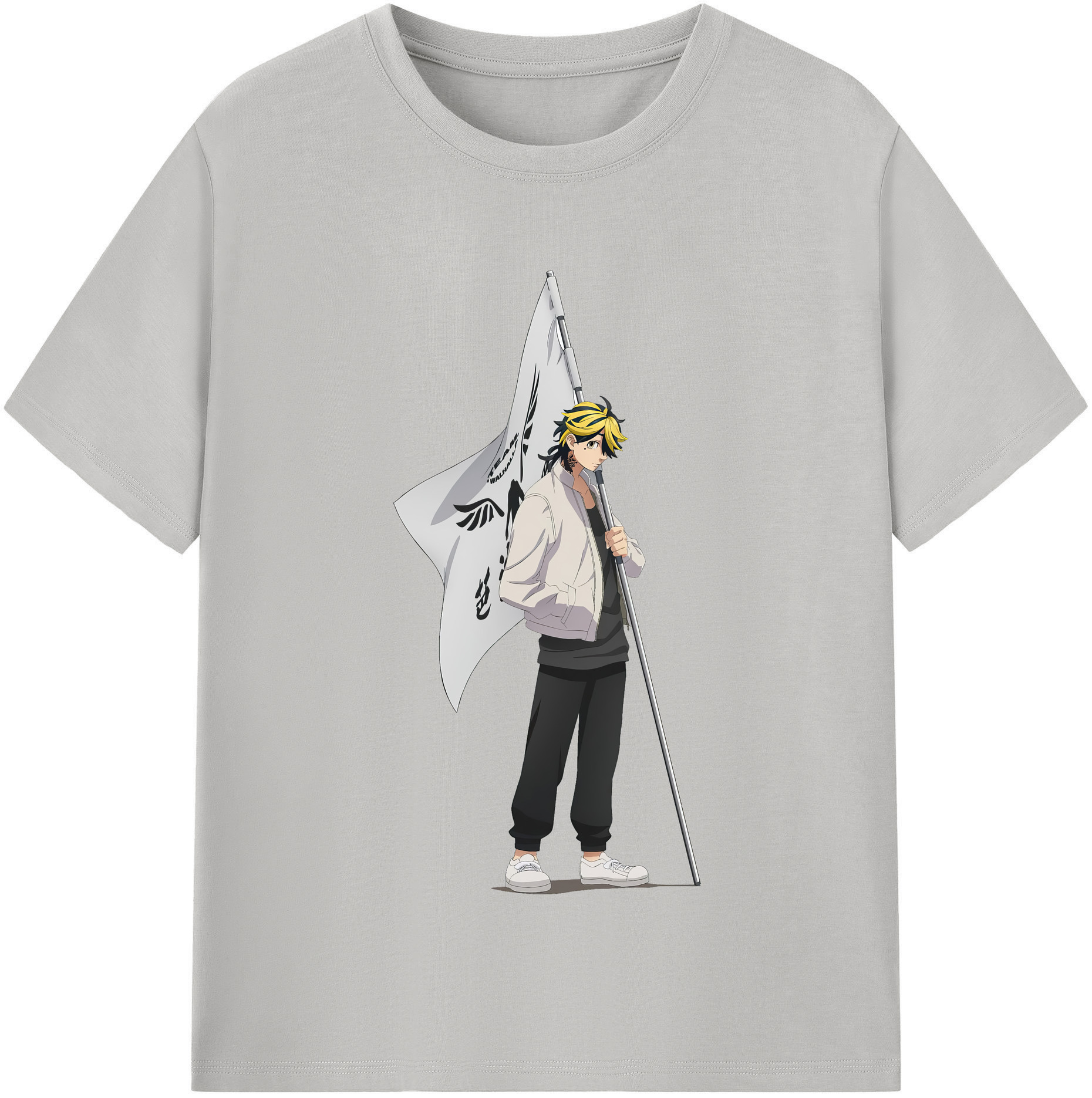 （画像用） 東京リベンジャーズ Tokyo Revengers 綿100％半袖Tシャツ（フロントプリント）