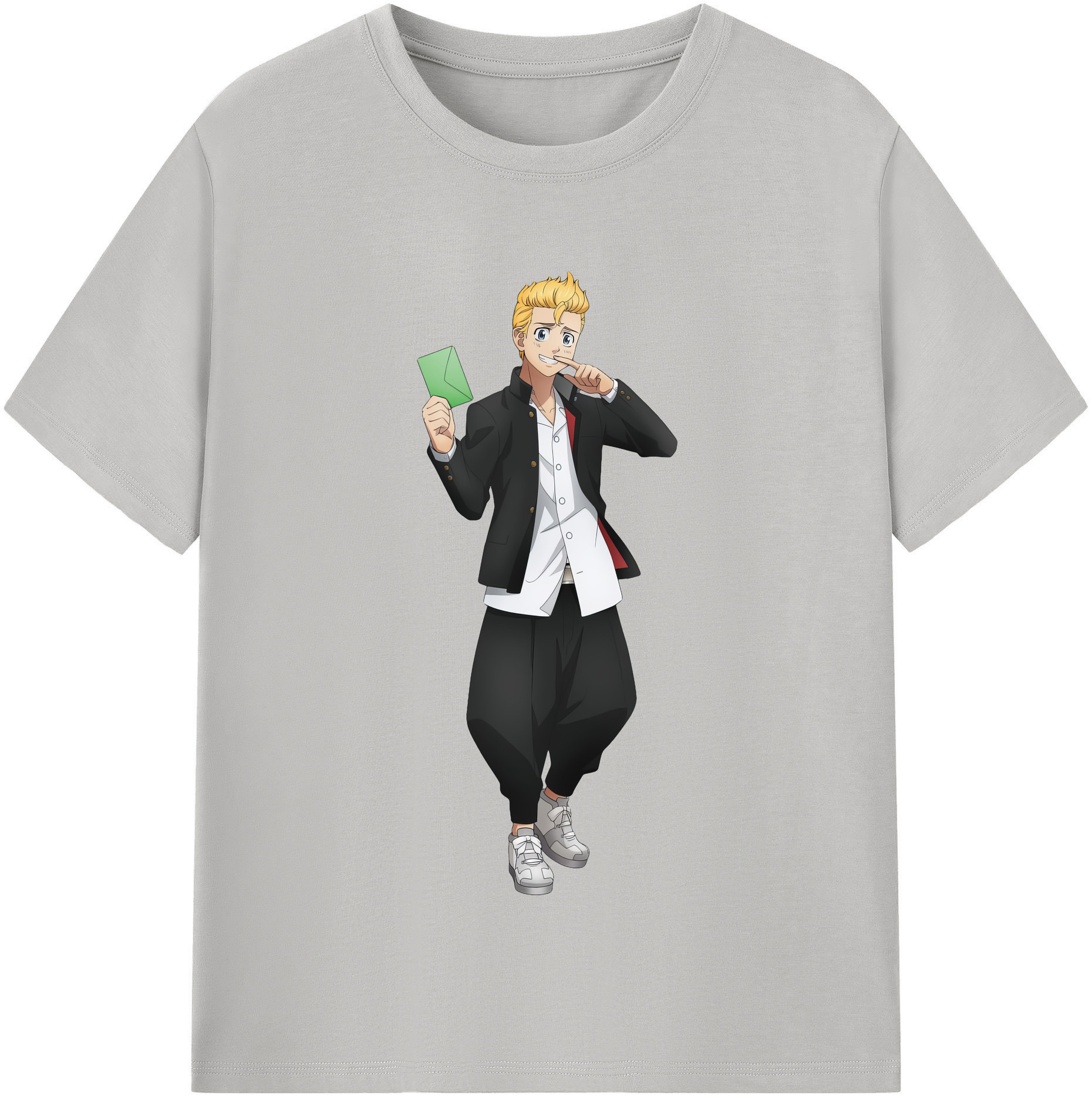 （画像用） 東京リベンジャーズ Tokyo Revengers 綿100％半袖Tシャツ（フロントプリント）