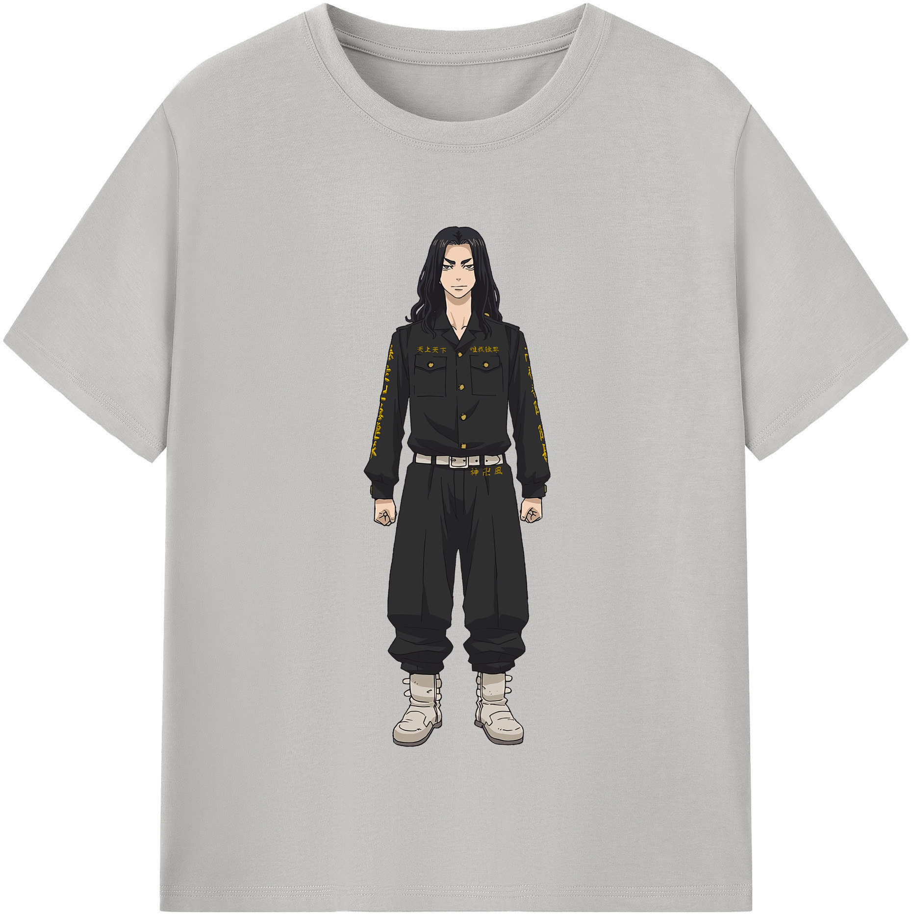 （画像用） 東京リベンジャーズ Tokyo Revengers 綿100％半袖Tシャツ（フロントプリント）
