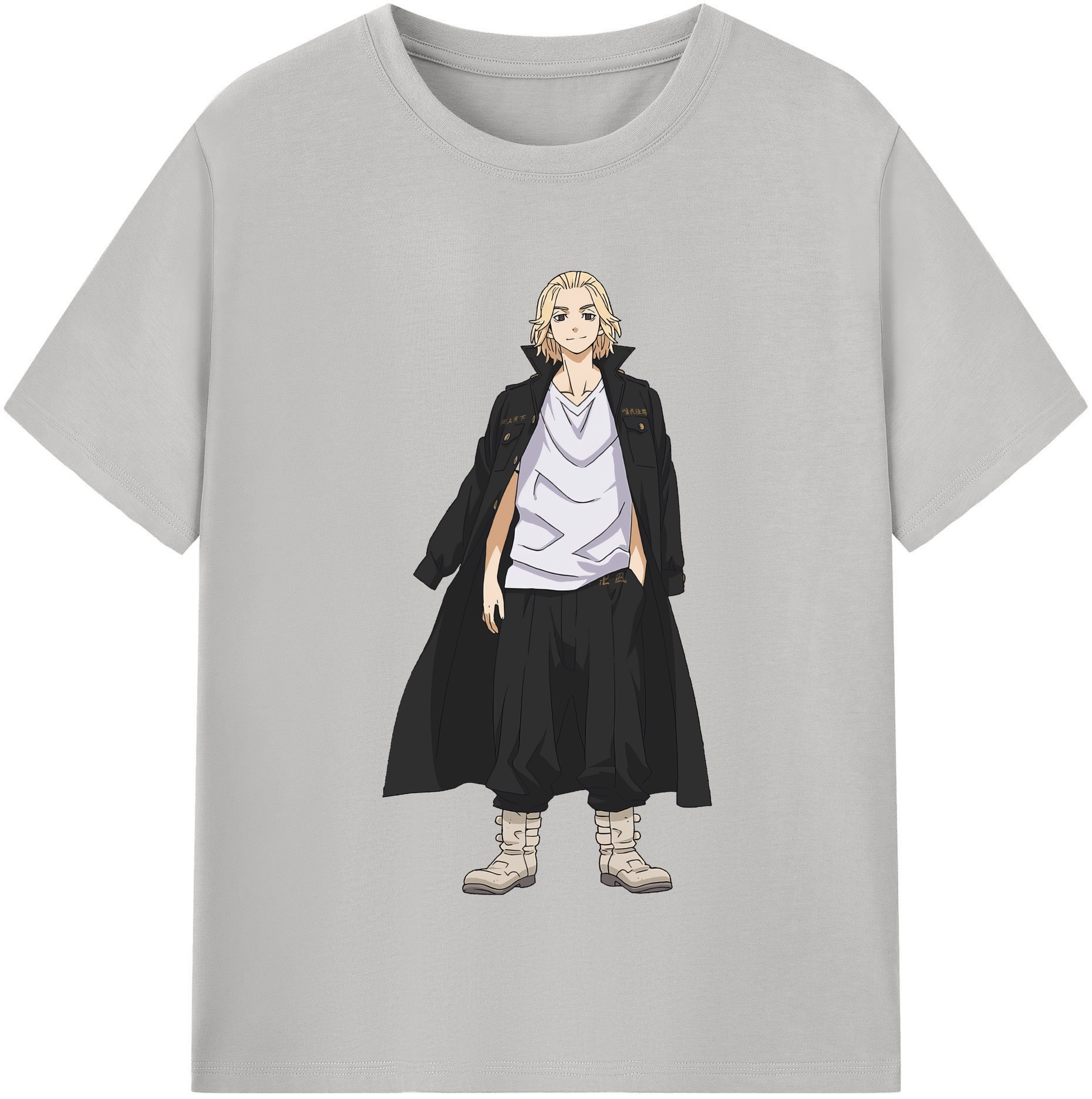 （画像用） 東京リベンジャーズ Tokyo Revengers 綿100％半袖Tシャツ（フロントプリント）
