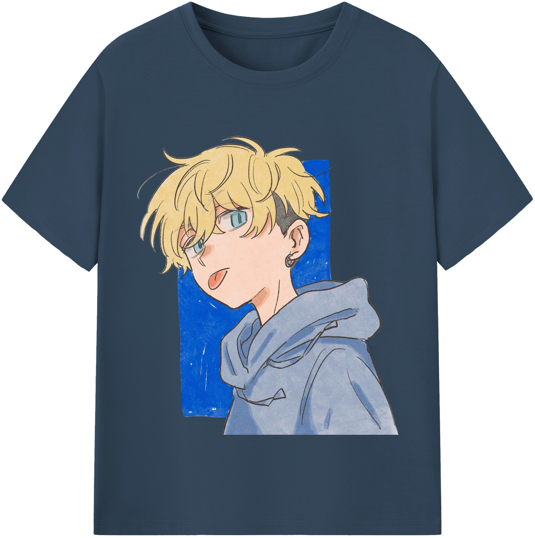 （画像用） 東京リベンジャーズ Tokyo Revengers 綿100％半袖Tシャツ（フロントプリント）