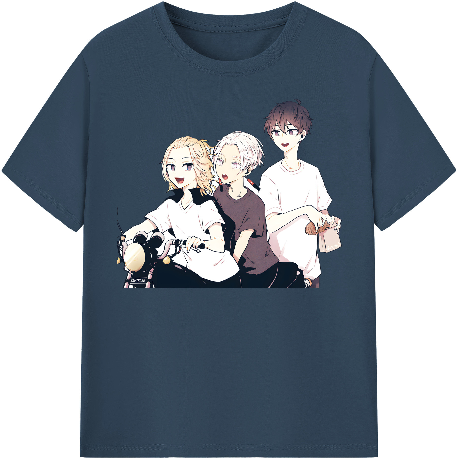 （画像用） 東京リベンジャーズ Tokyo Revengers 綿100％半袖Tシャツ（フロントプリント）