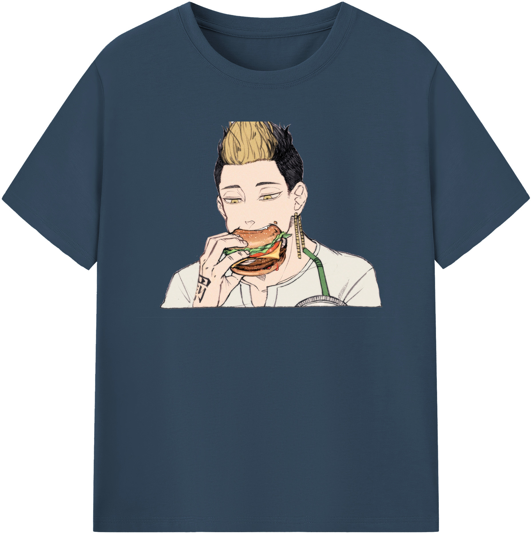 （画像用） 東京リベンジャーズ Tokyo Revengers 綿100％半袖Tシャツ（フロントプリント）