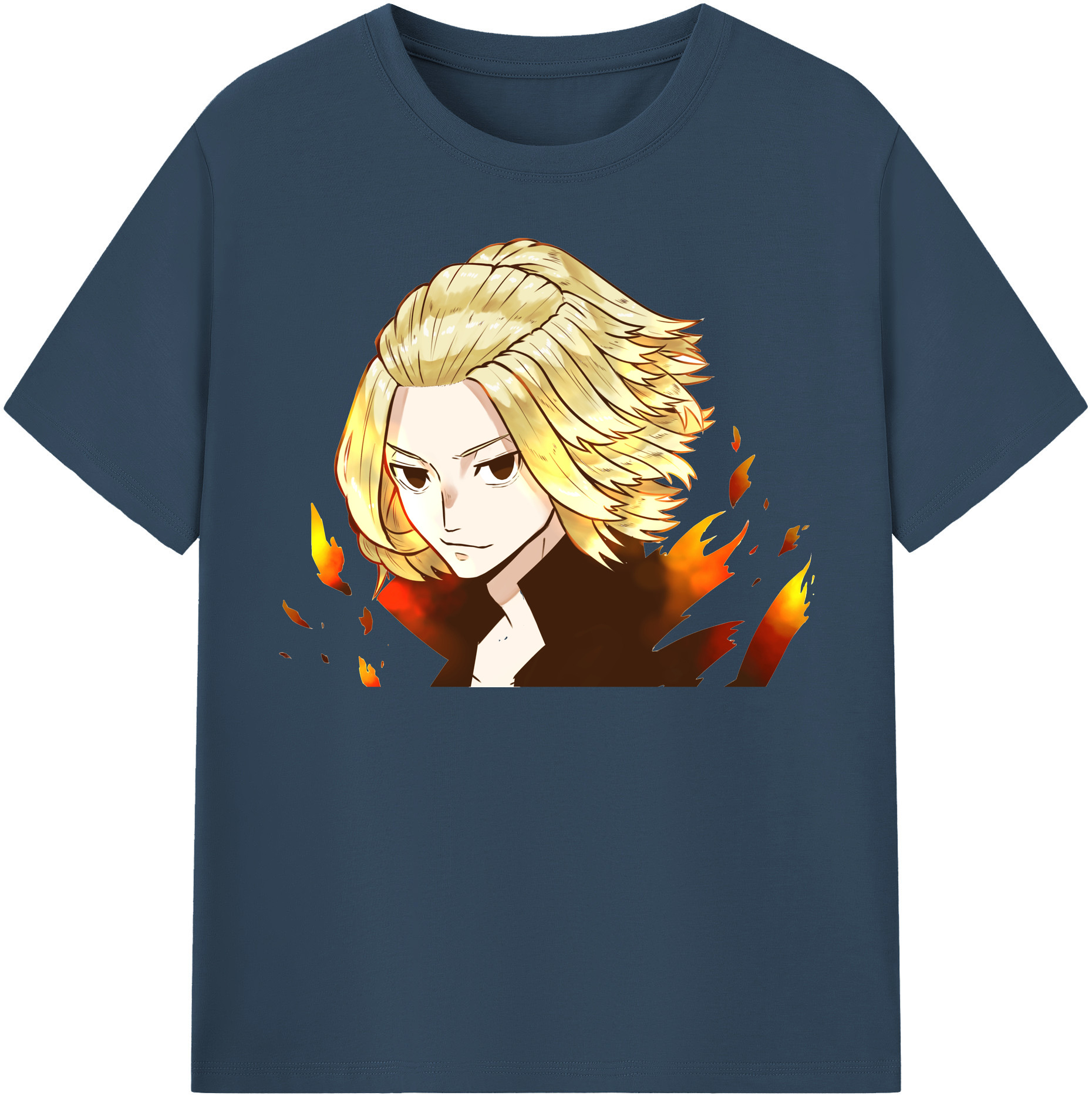 （画像用） 東京リベンジャーズ Tokyo Revengers 綿100％半袖Tシャツ（フロントプリント）