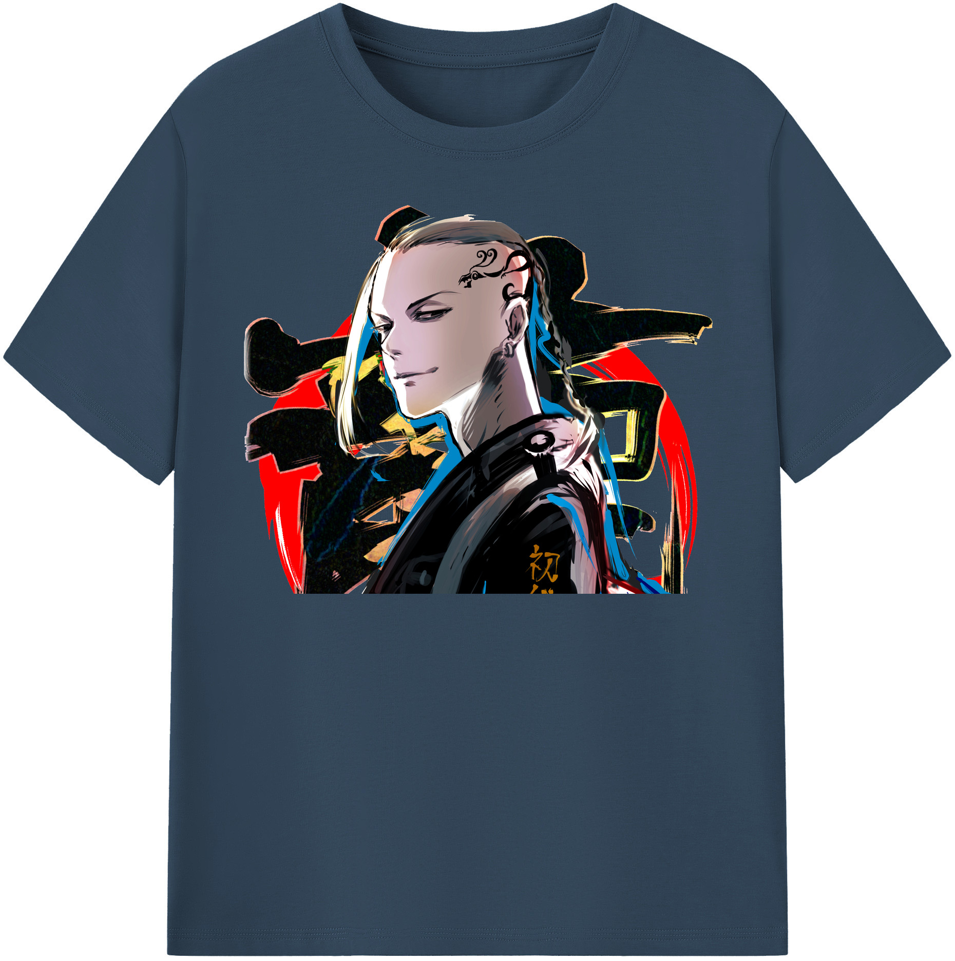 （画像用） 東京リベンジャーズ Tokyo Revengers 綿100％半袖Tシャツ（フロントプリント）