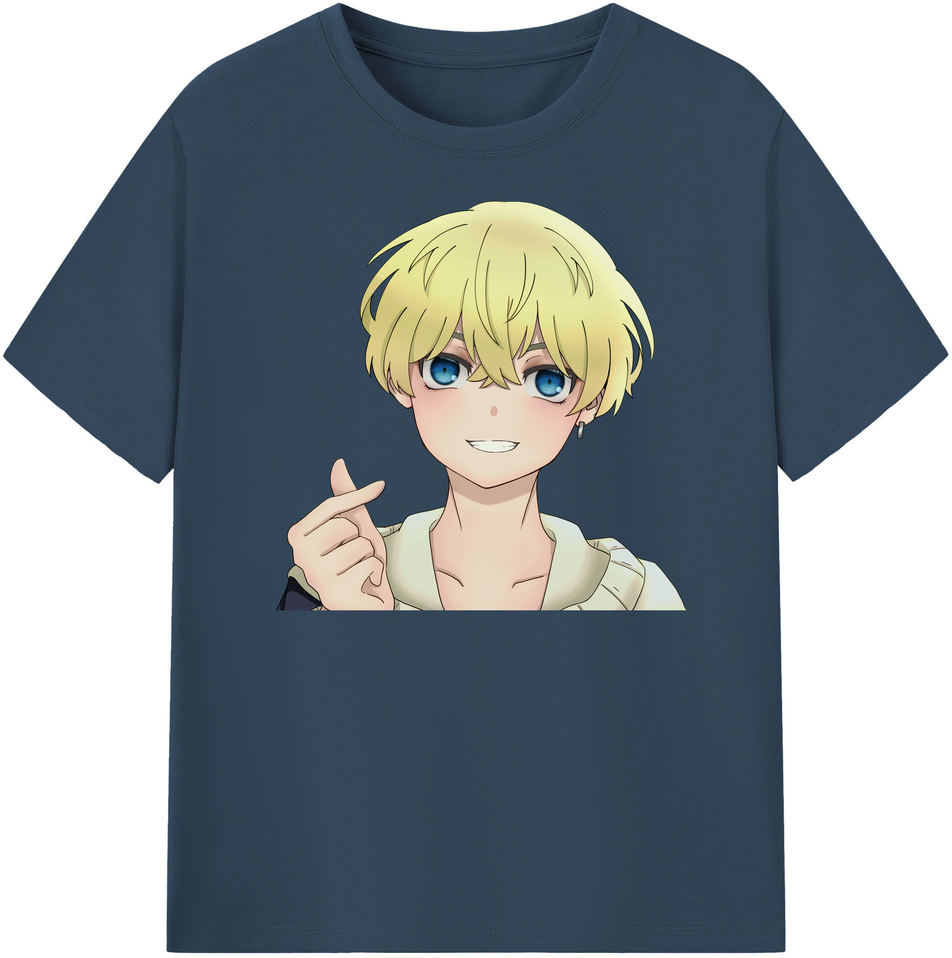 （画像用） 東京リベンジャーズ Tokyo Revengers 綿100％半袖Tシャツ（フロントプリント）