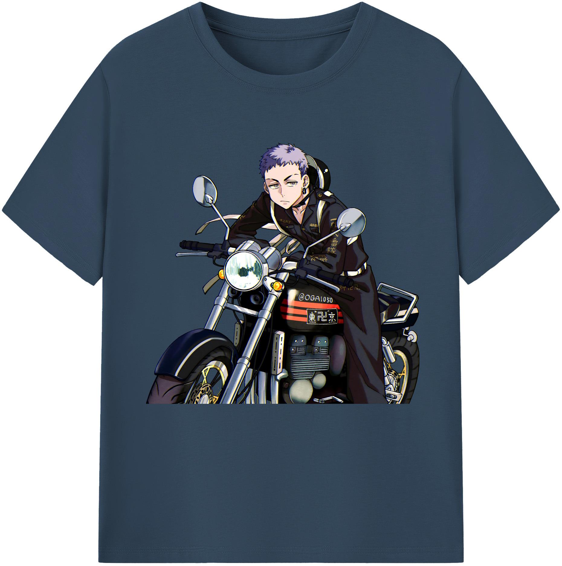（画像用） 東京リベンジャーズ Tokyo Revengers 綿100％半袖Tシャツ（フロントプリント）