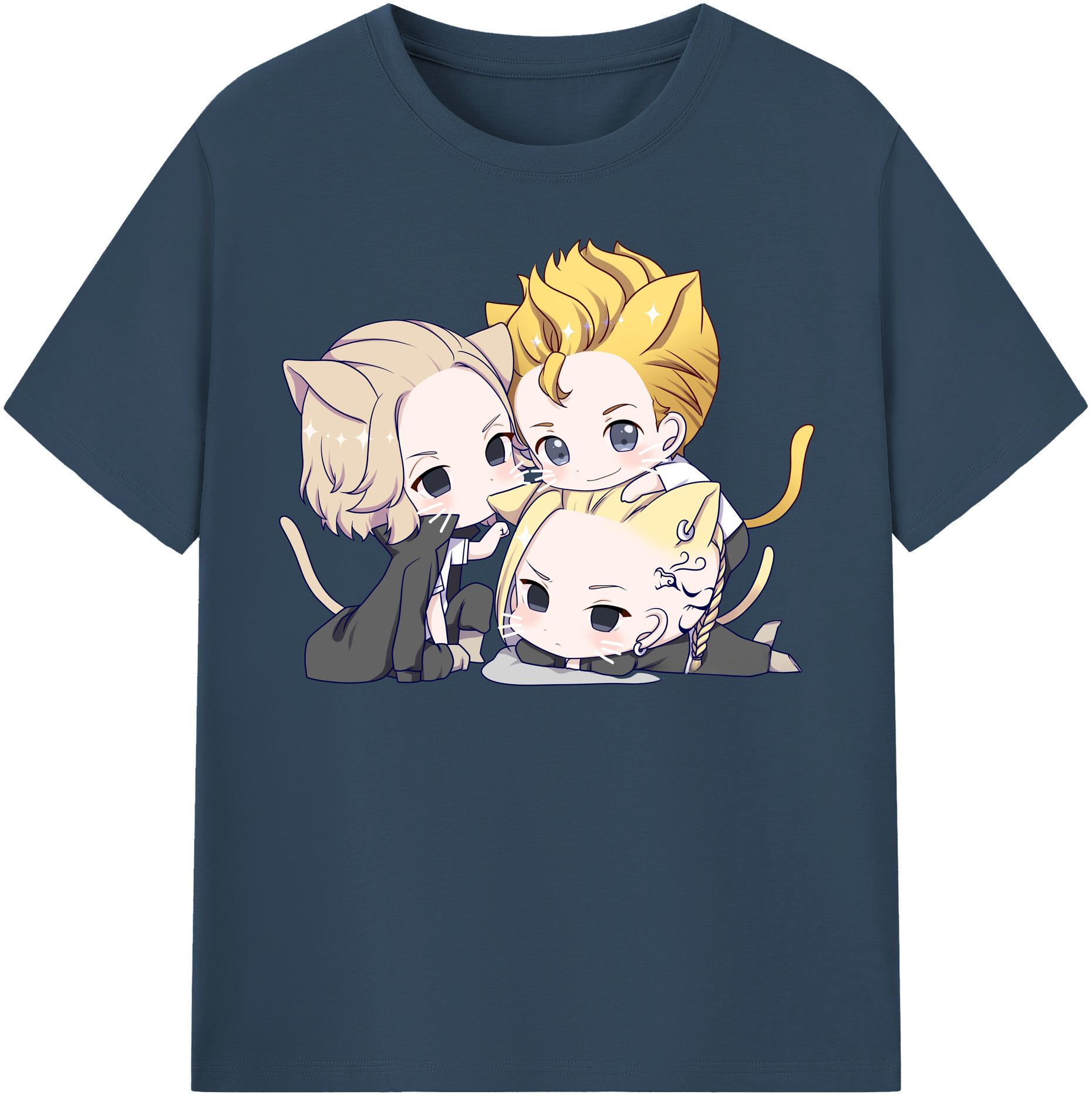 （画像用） 東京リベンジャーズ Tokyo Revengers 綿100％半袖Tシャツ（フロントプリント）