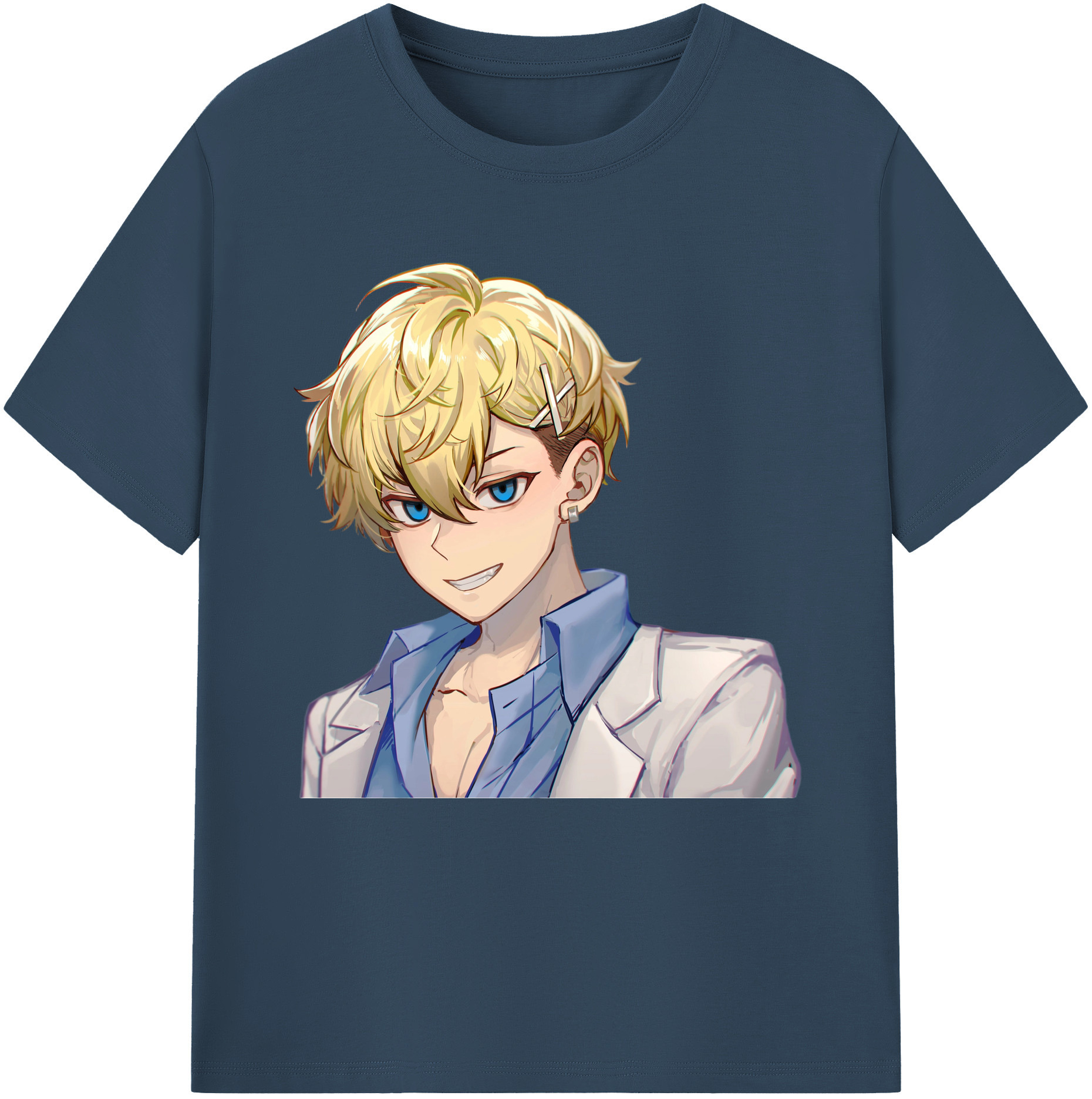 （画像用） 東京リベンジャーズ Tokyo Revengers 綿100％半袖Tシャツ（フロントプリント）