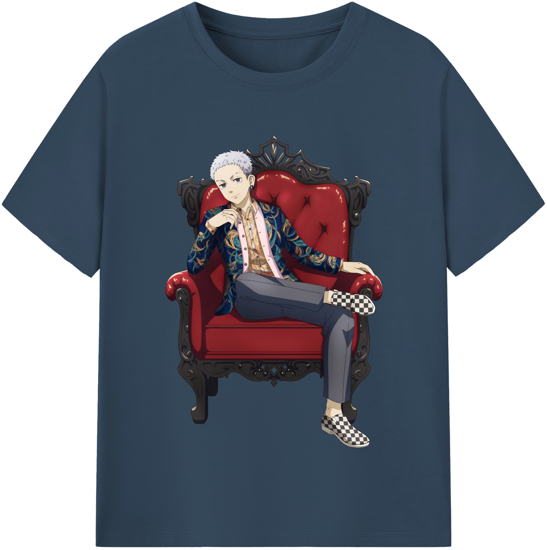 （画像用） 東京リベンジャーズ Tokyo Revengers 綿100％半袖Tシャツ（フロントプリント）