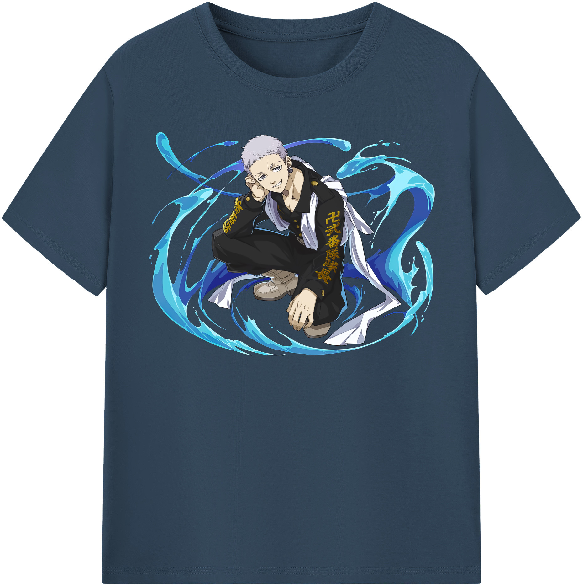 （画像用） 東京リベンジャーズ Tokyo Revengers 綿100％半袖Tシャツ（フロントプリント）