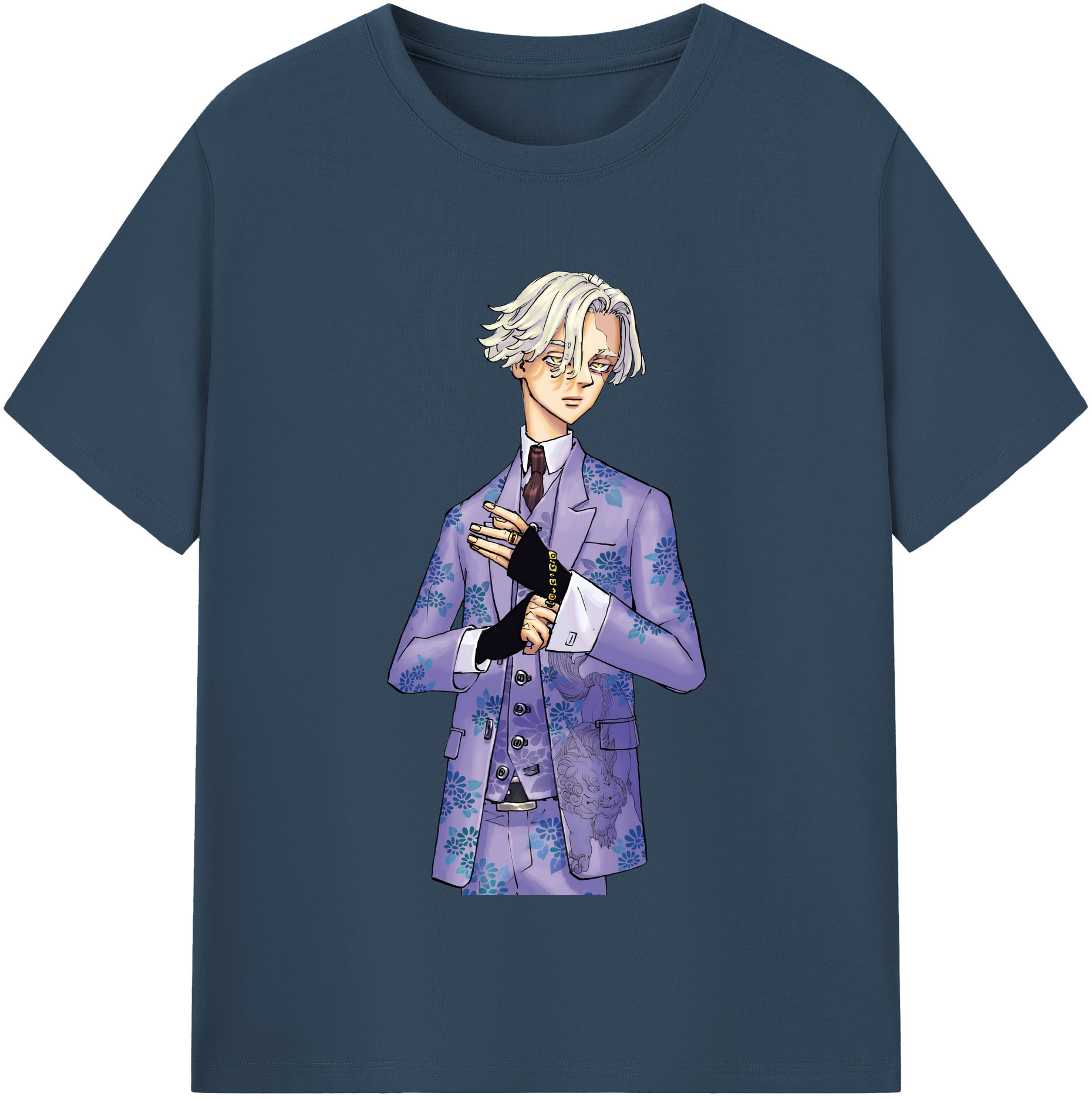 （画像用） 東京リベンジャーズ Tokyo Revengers 綿100％半袖Tシャツ（フロントプリント）