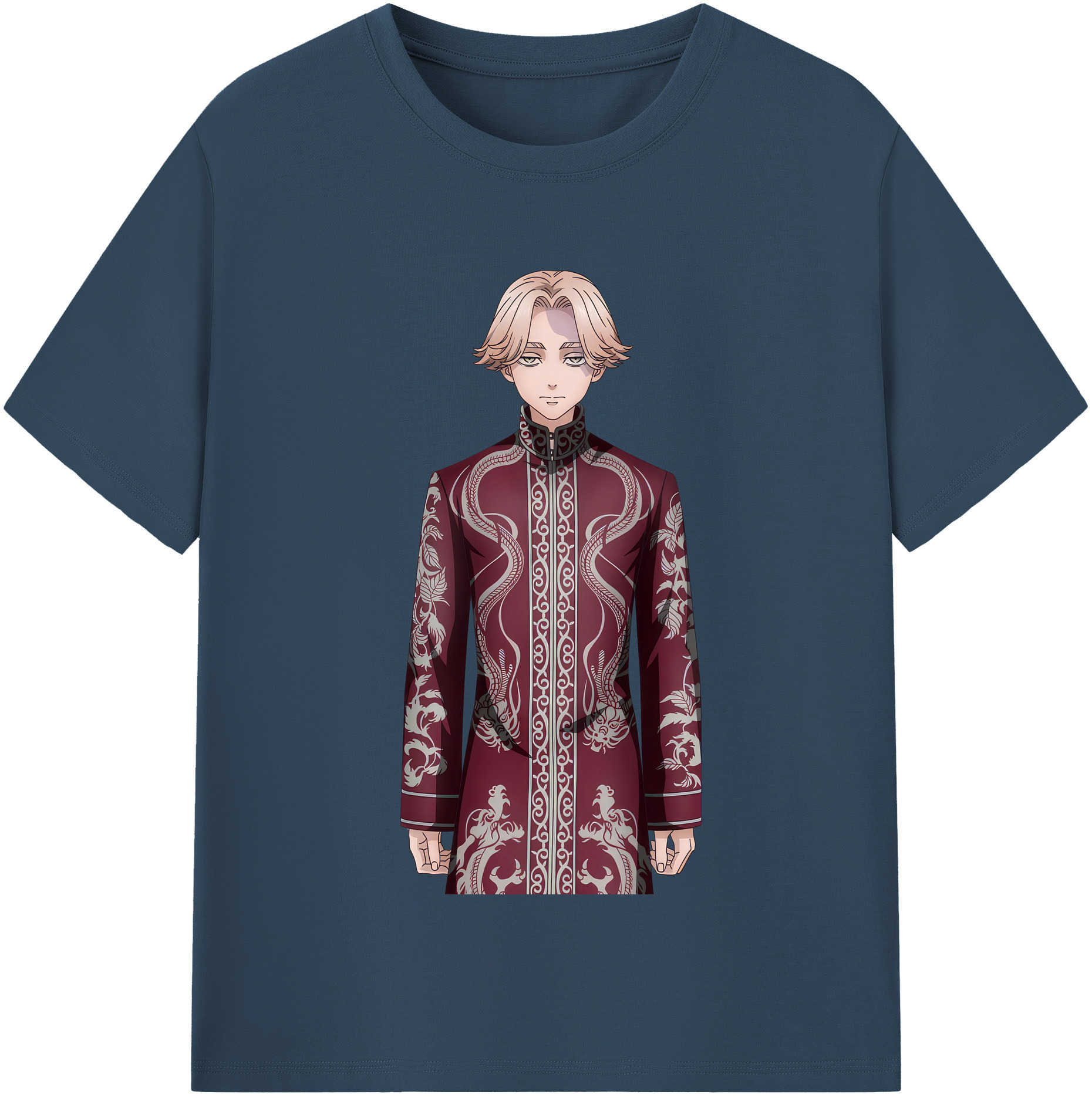 （画像用） 東京リベンジャーズ Tokyo Revengers 綿100％半袖Tシャツ（フロントプリント）