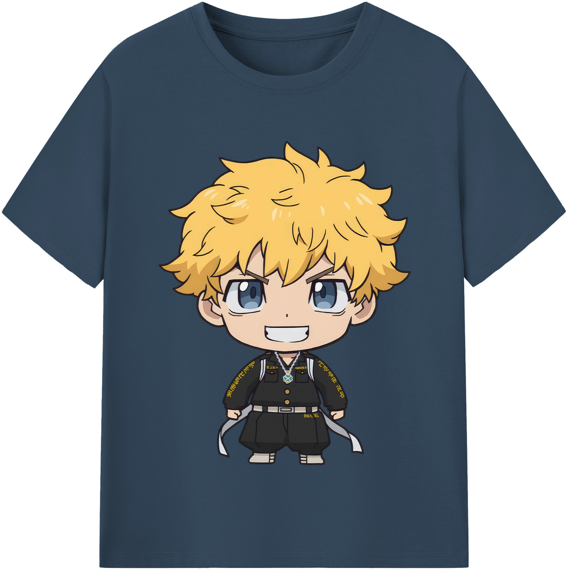 （画像用） 東京リベンジャーズ Tokyo Revengers 綿100％半袖Tシャツ（フロントプリント）