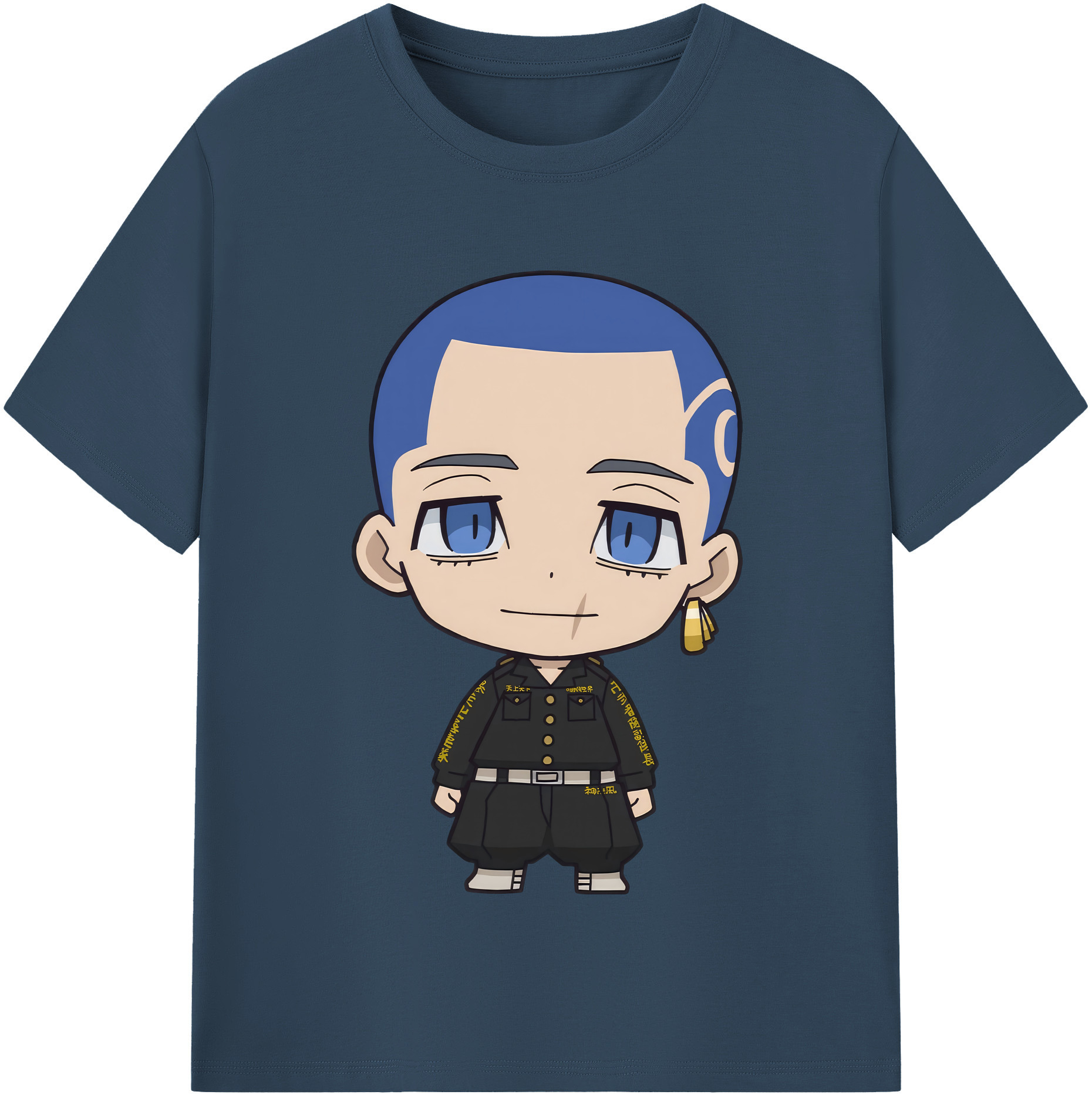 （画像用） 東京リベンジャーズ Tokyo Revengers 綿100％半袖Tシャツ（フロントプリント）
