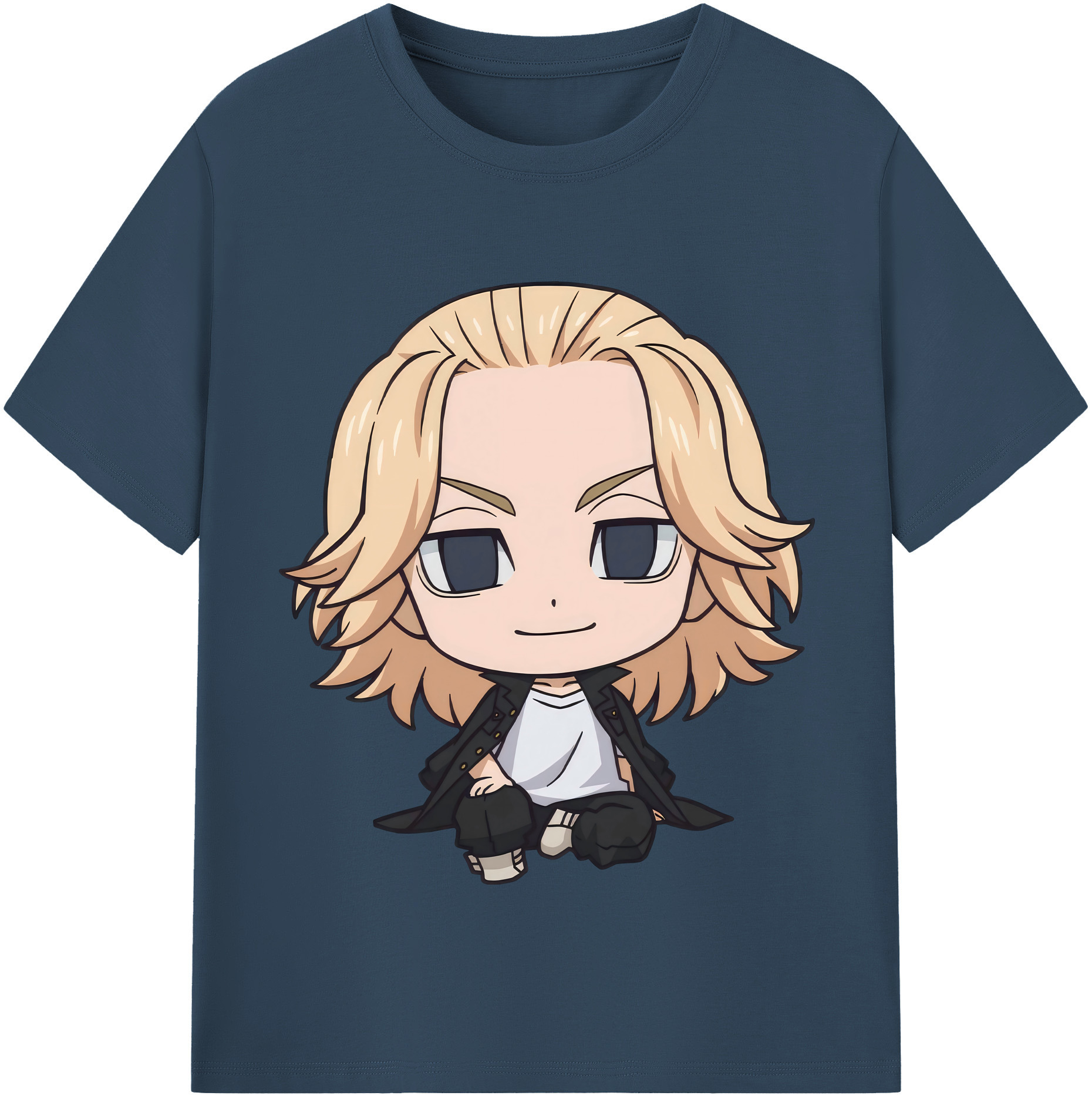 （画像用） 東京リベンジャーズ Tokyo Revengers 綿100％半袖Tシャツ（フロントプリント）
