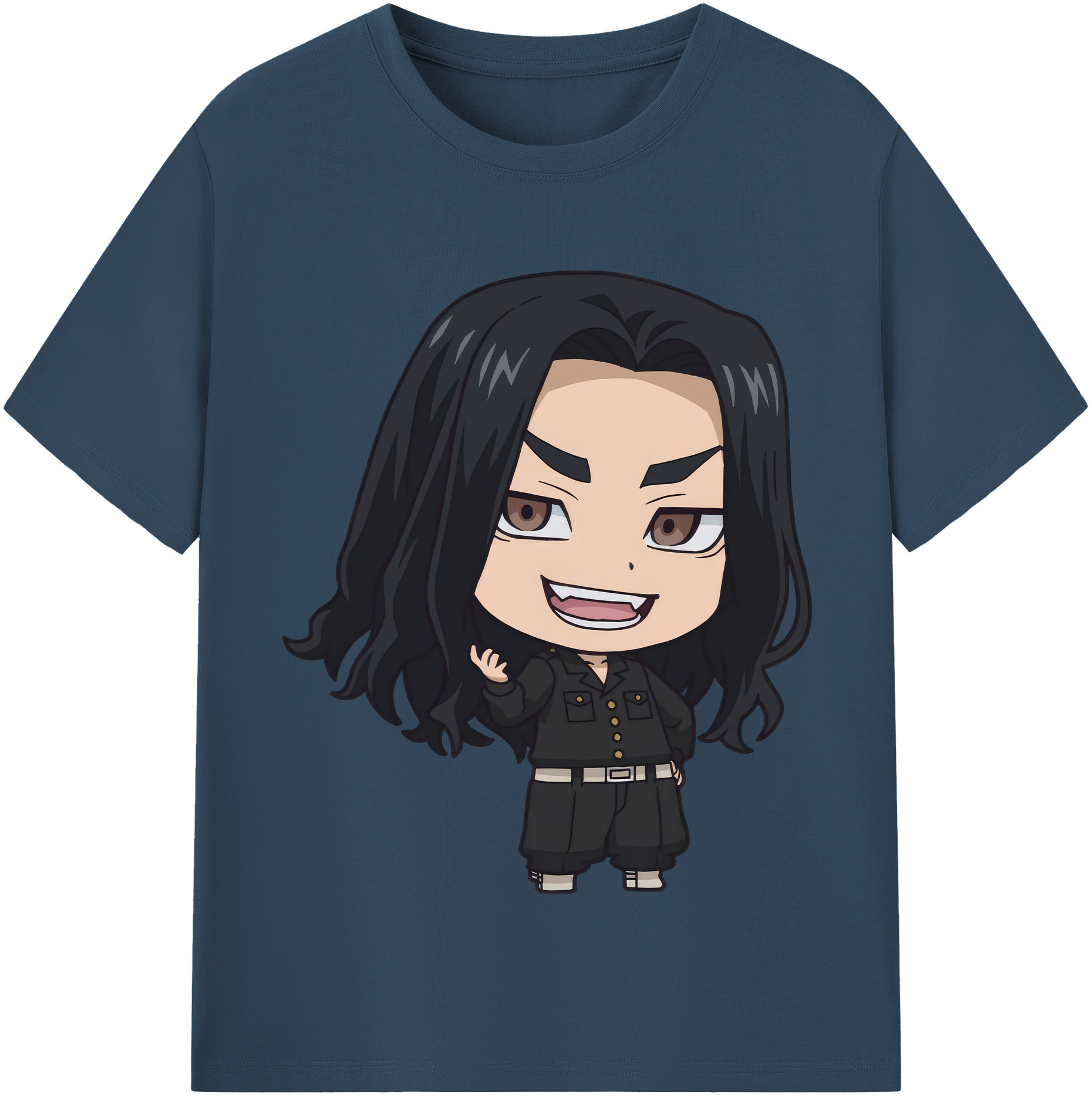 （画像用） 東京リベンジャーズ Tokyo Revengers 綿100％半袖Tシャツ（フロントプリント）