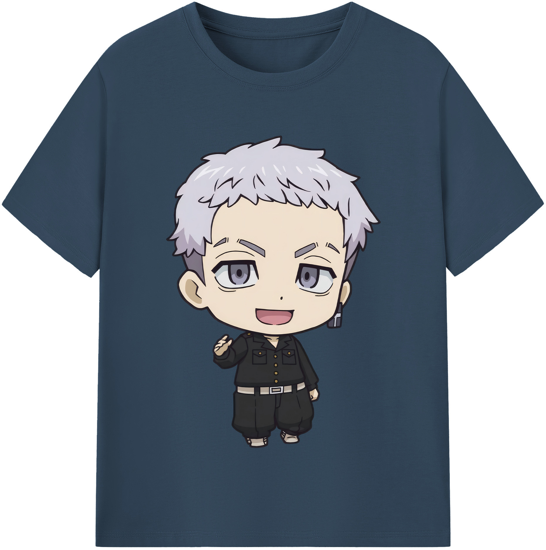 （画像用） 東京リベンジャーズ Tokyo Revengers 綿100％半袖Tシャツ（フロントプリント）