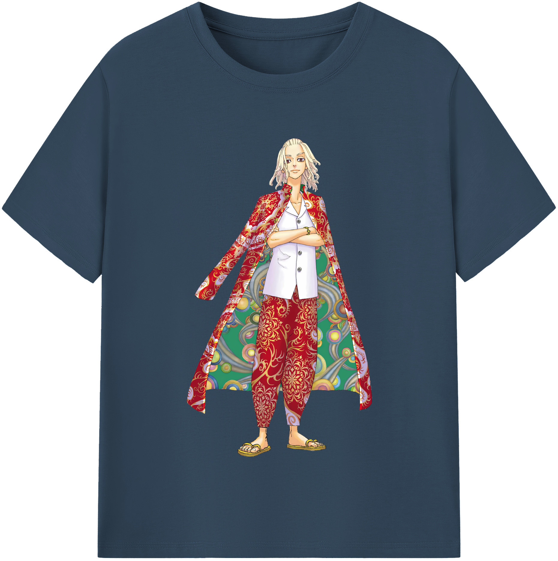 （画像用） 東京リベンジャーズ Tokyo Revengers 綿100％半袖Tシャツ（フロントプリント）